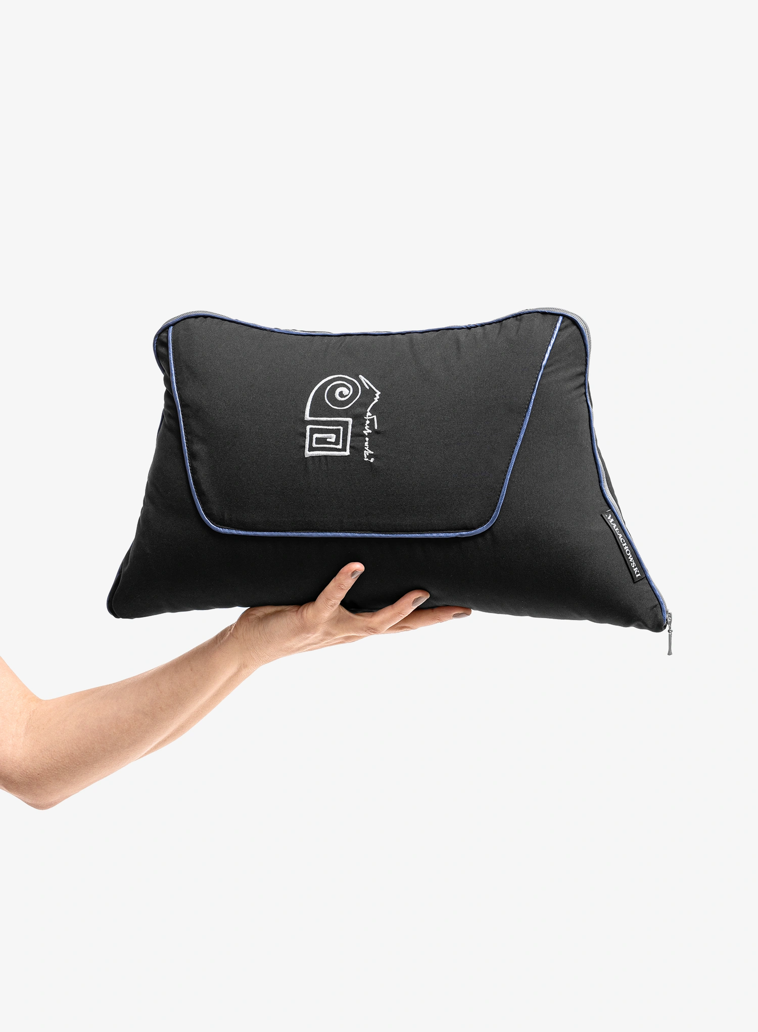 Пухен спален чувал Małachowski Travel Blanket - navy/navy
