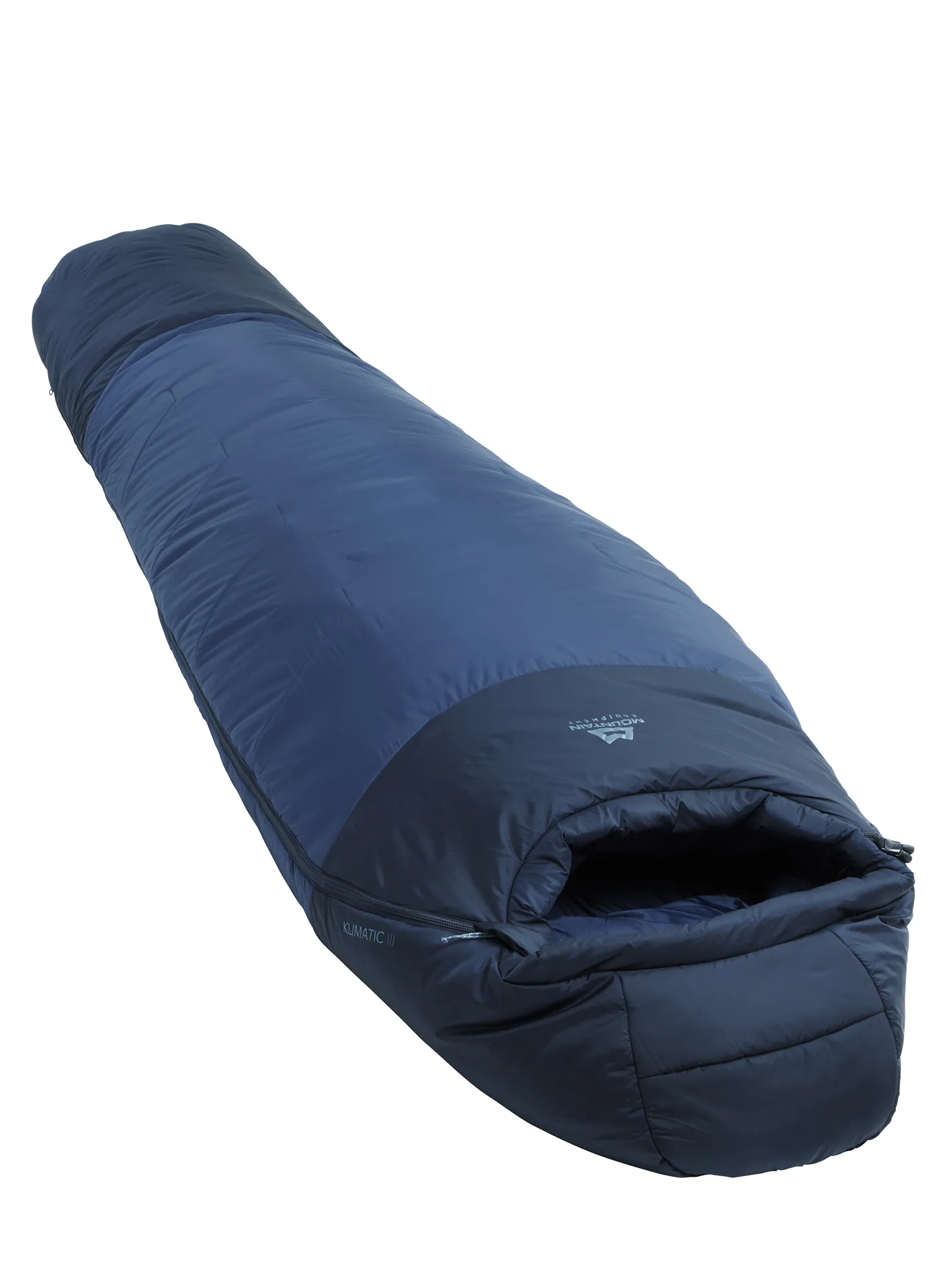 Дамски синтетичен спален чувал Mountain Equipment Klimatic III Regular (170 cm) - dusk/dusk