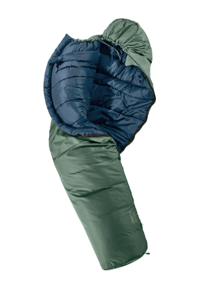 Синтетичен спален чувал Deuter Orbit EL 0 (200 cm) - ivy/ink