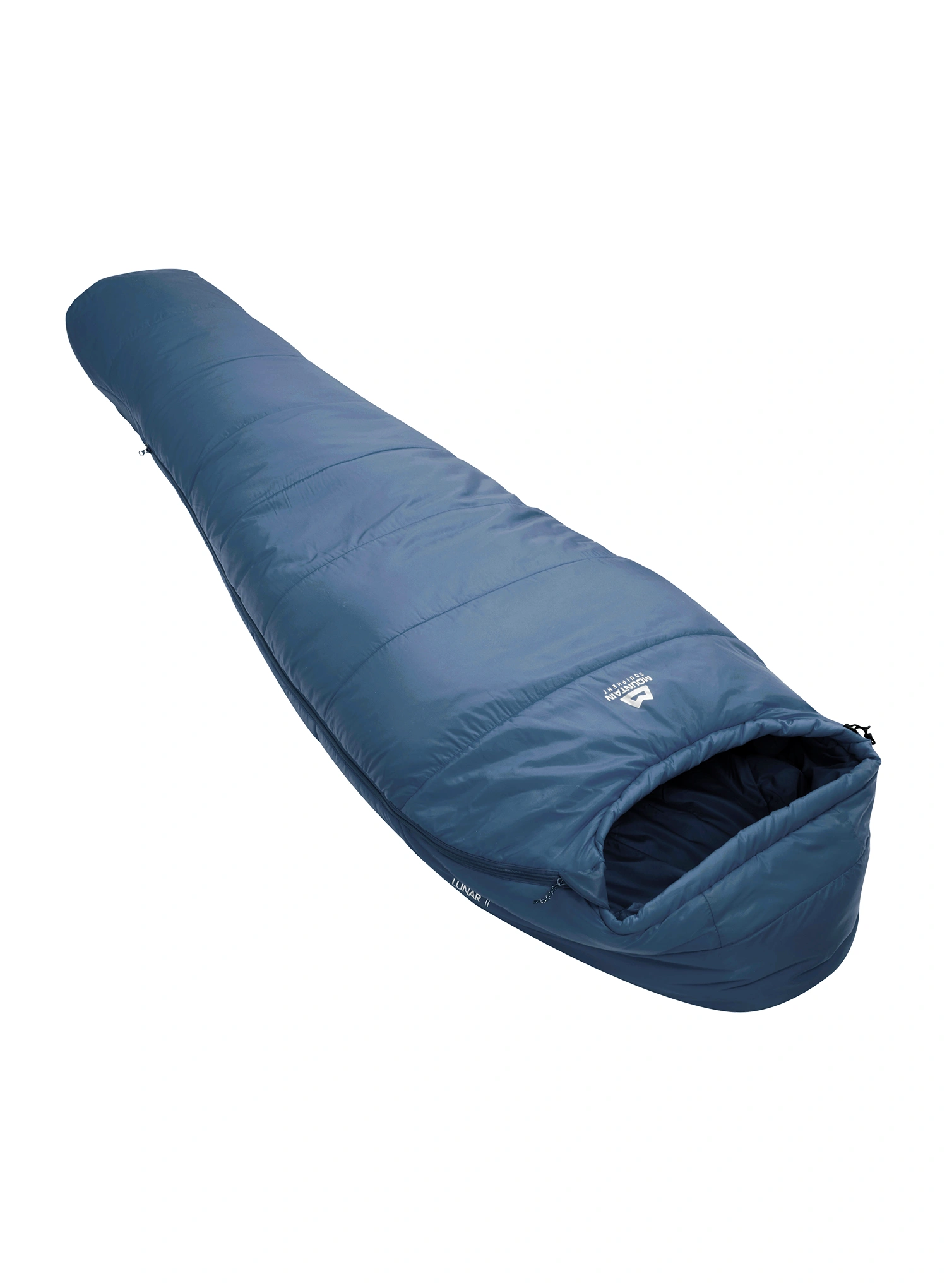 Синтетичен спален чувал Mountain Equipment Lunar II Regular (182 cm) - blue denim 