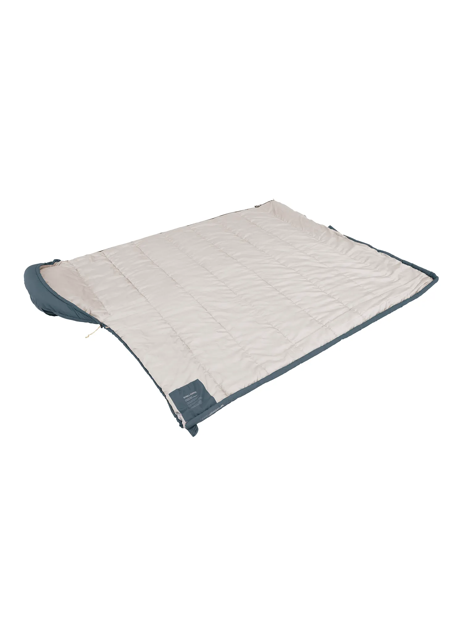 Синтетичен спален чувал Outwell Campion Lux (195 cm) - blue/blue