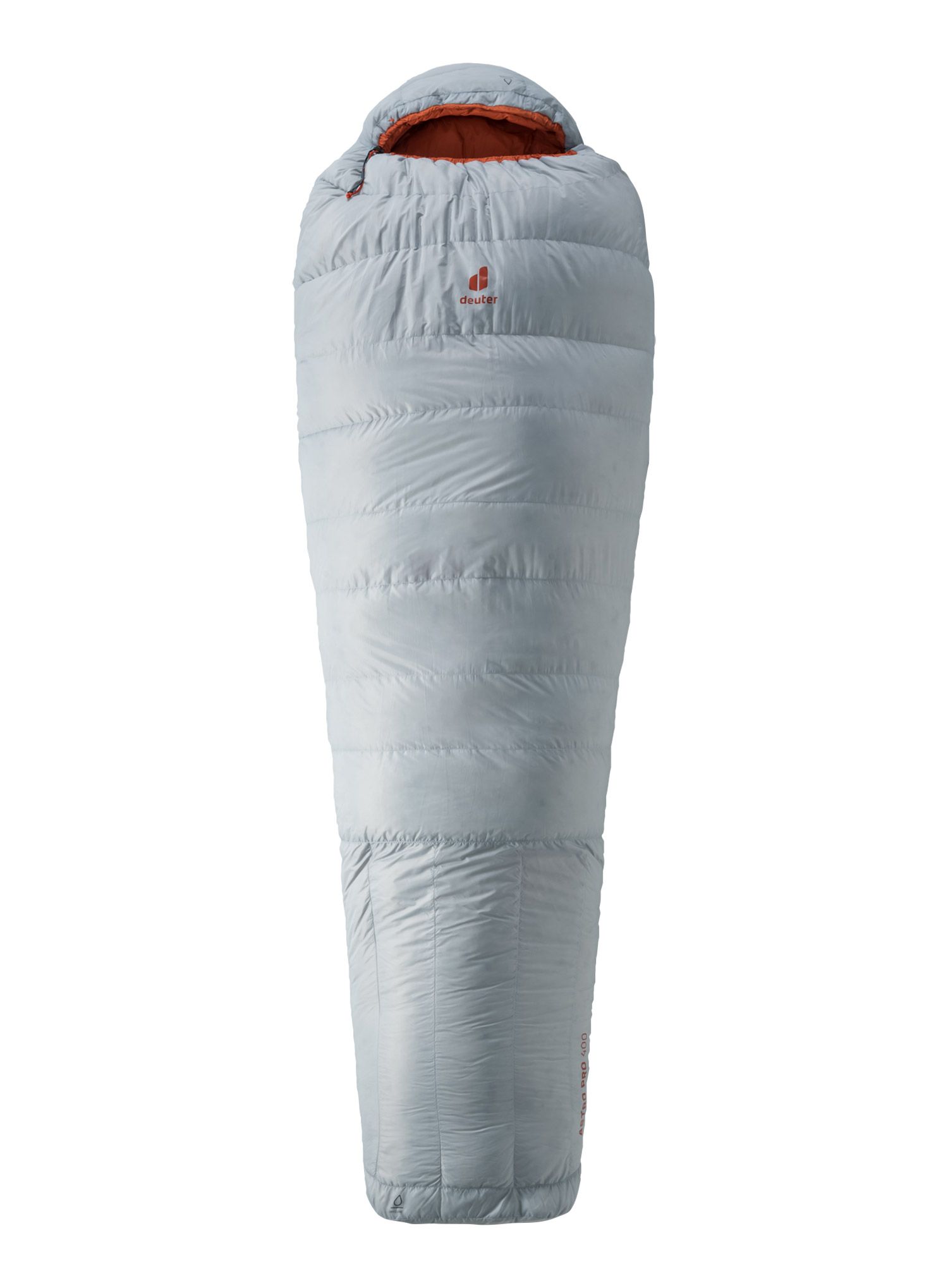Пухен спален чувал Deuter Astro Pro 400 (185 cm)  - tin/paprika