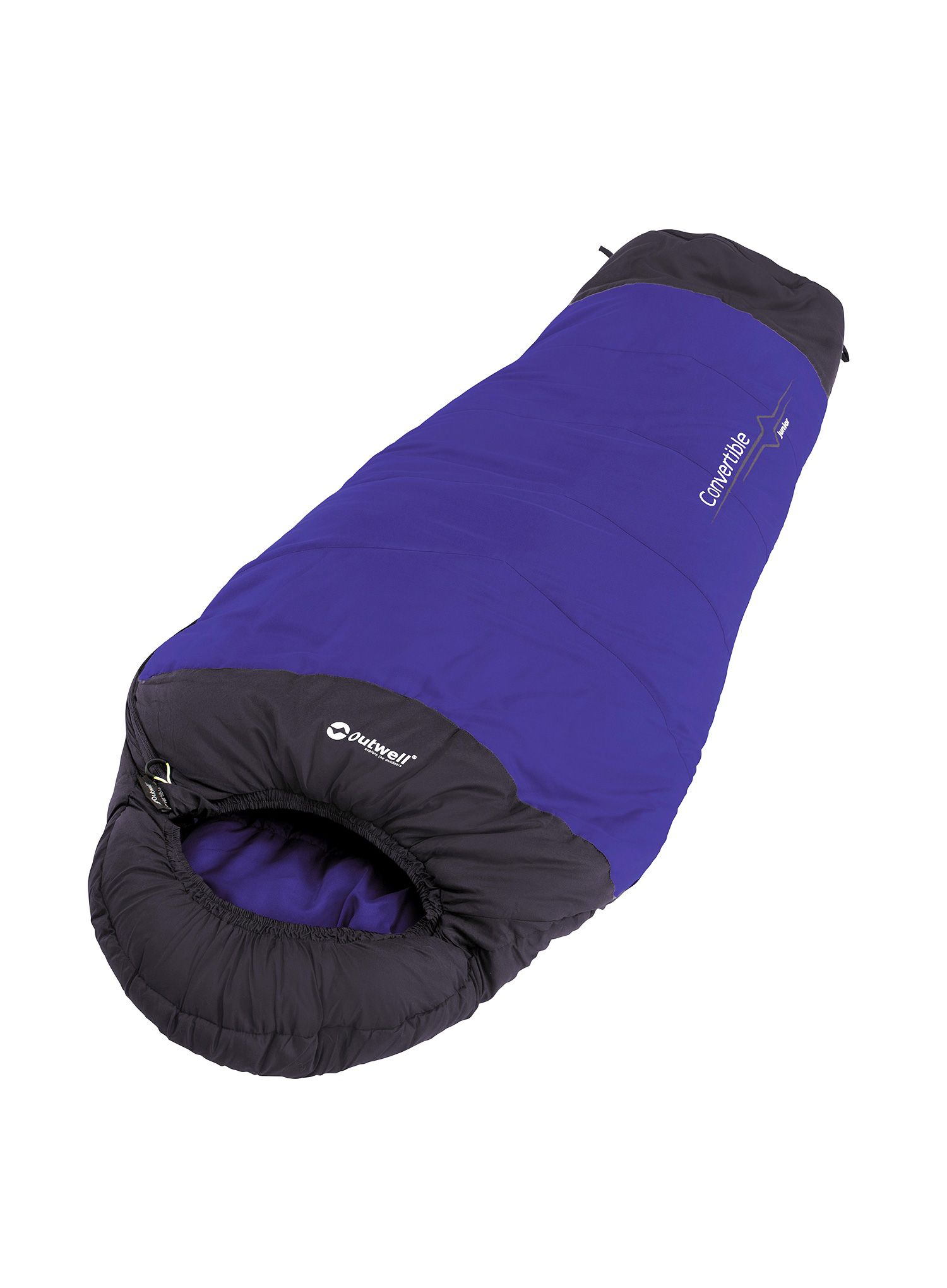 Детски спален чувал Outwell Convertible Junior (140-170 cm) - navy