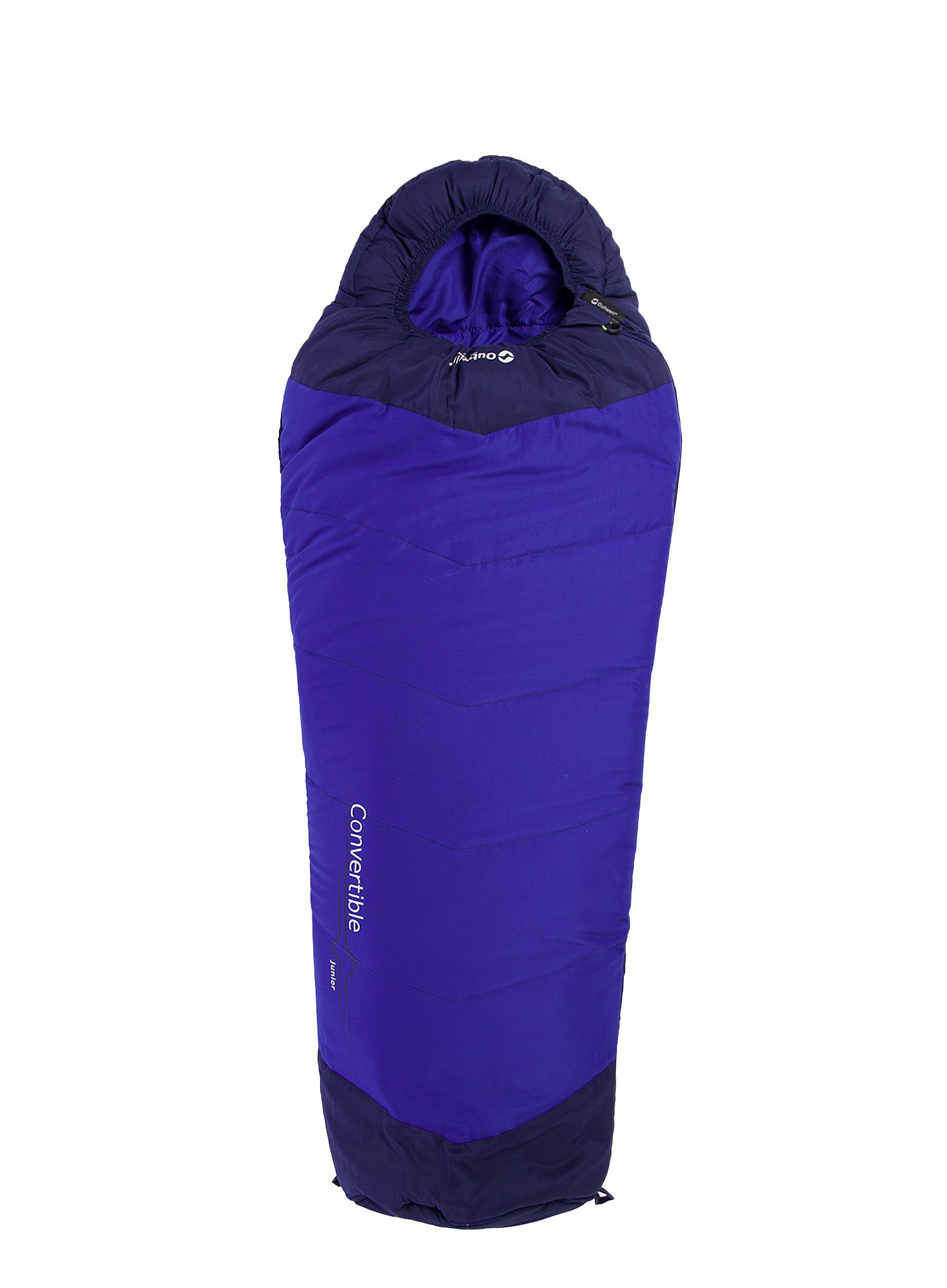 Детски спален чувал Outwell Convertible Junior (140-170 cm) - navy