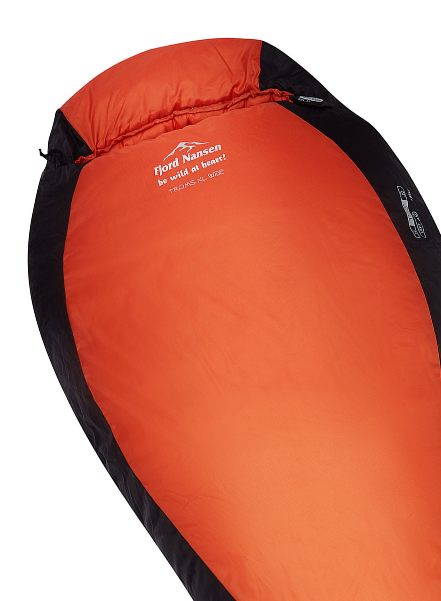 Спален чувал Fjord Nansen Troms XL Wide (195 cm) - carnelian