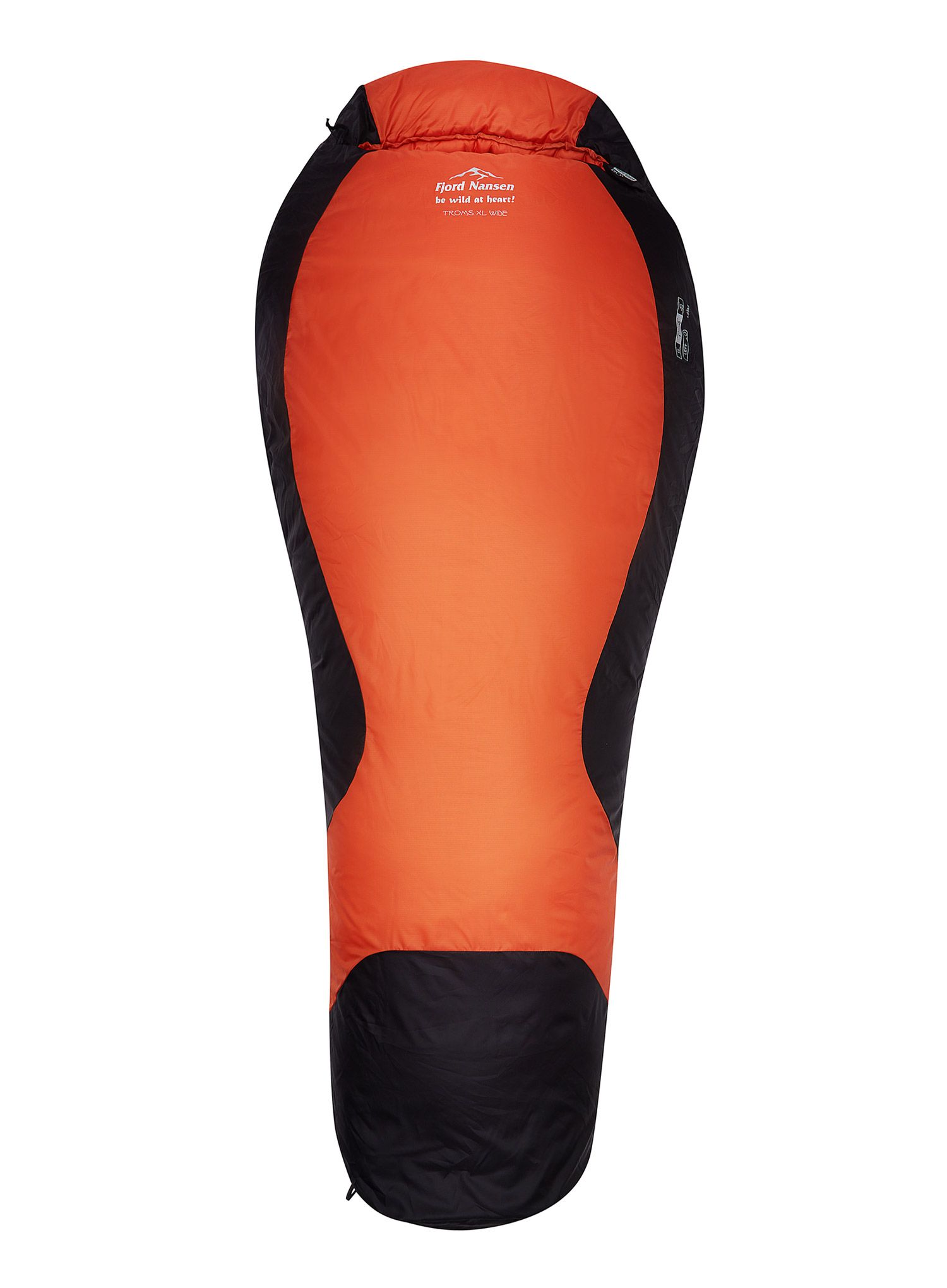 Спален чувал Fjord Nansen Troms XL Wide (195 cm) - carnelian