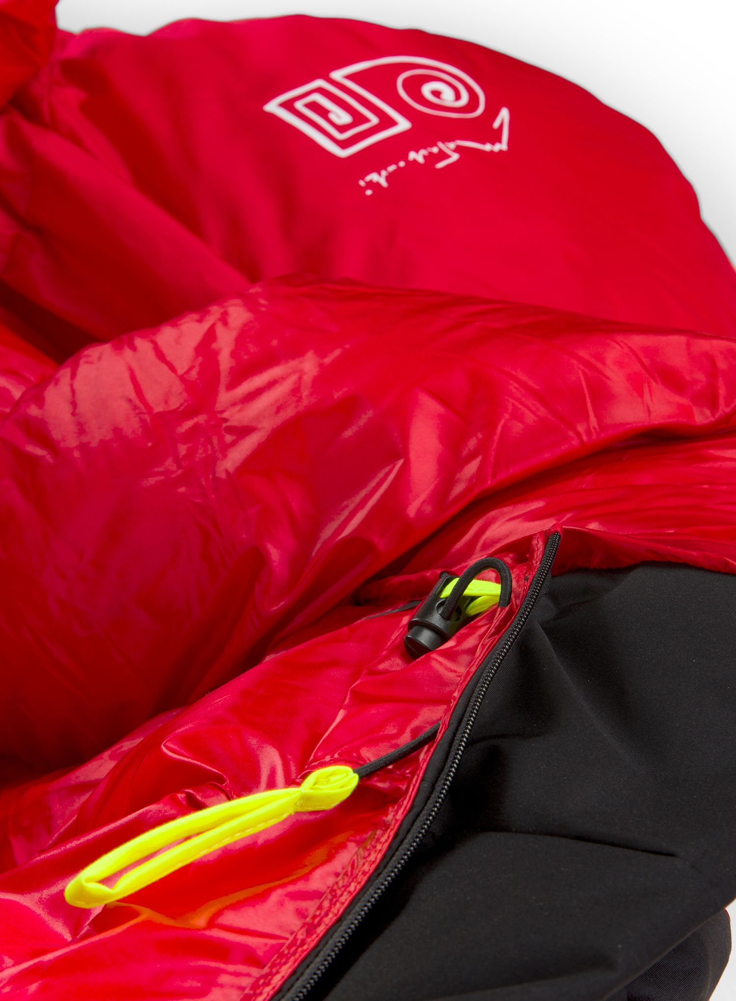 Спален чувал Małachowski 1300 Guide Pro (188 cm) - yellow/red