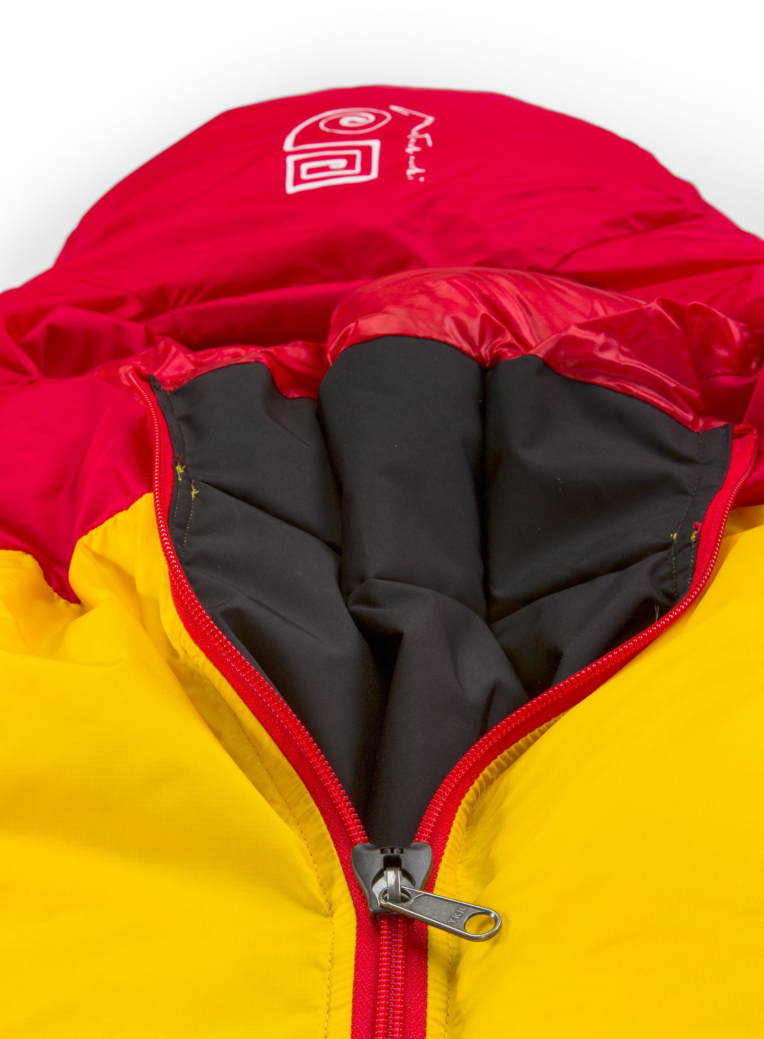 Спален чувал Małachowski 1300 Guide Pro (188 cm) - yellow/red