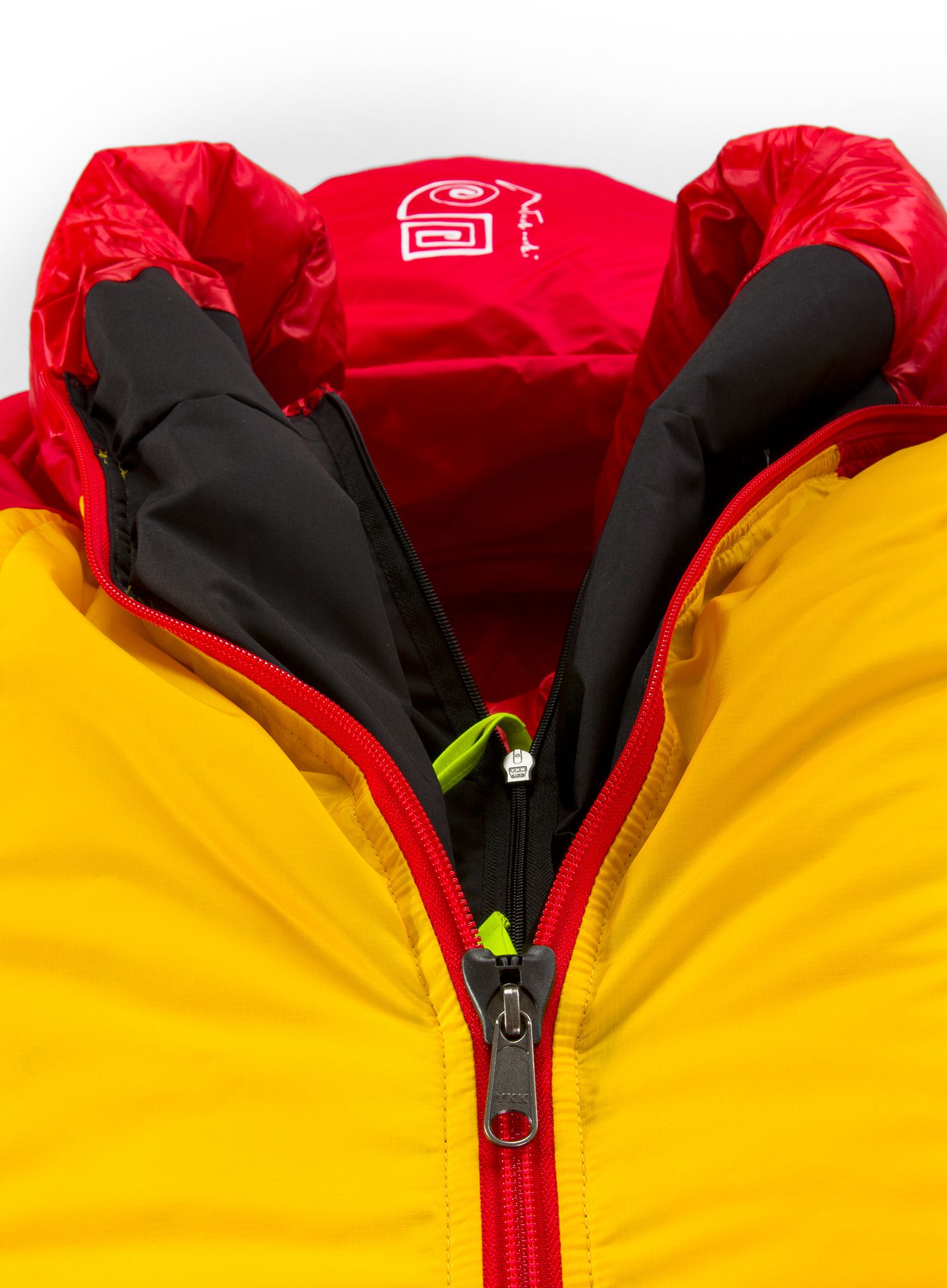 Спален чувал Małachowski 1300 Guide Pro (200 cm) - yellow/red
