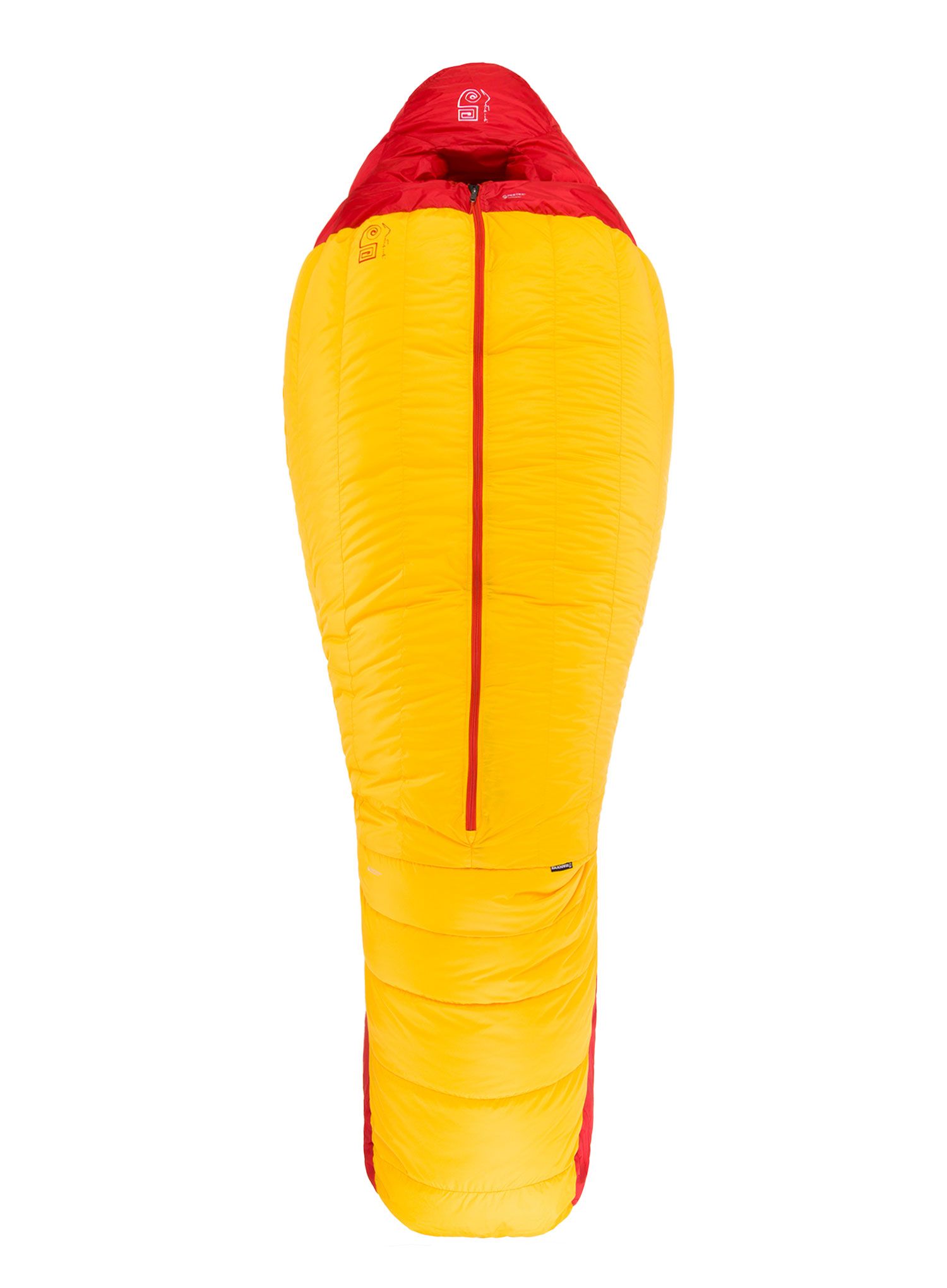 Спален чувал Małachowski 1300 Guide Pro (200 cm) - yellow/red