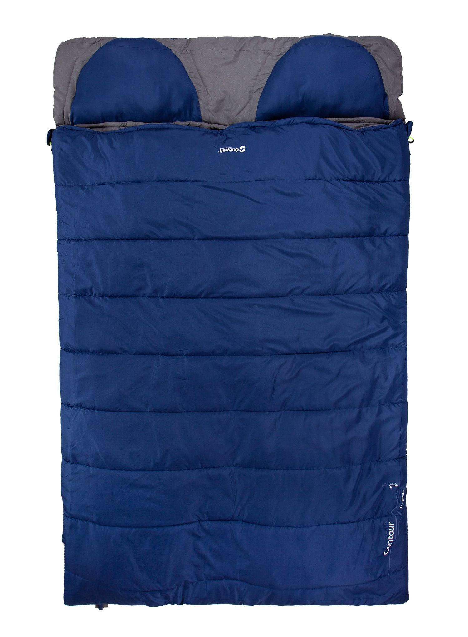 Спален чувал Outwell Contour Lux Supreme (190 cm) - imperial blue