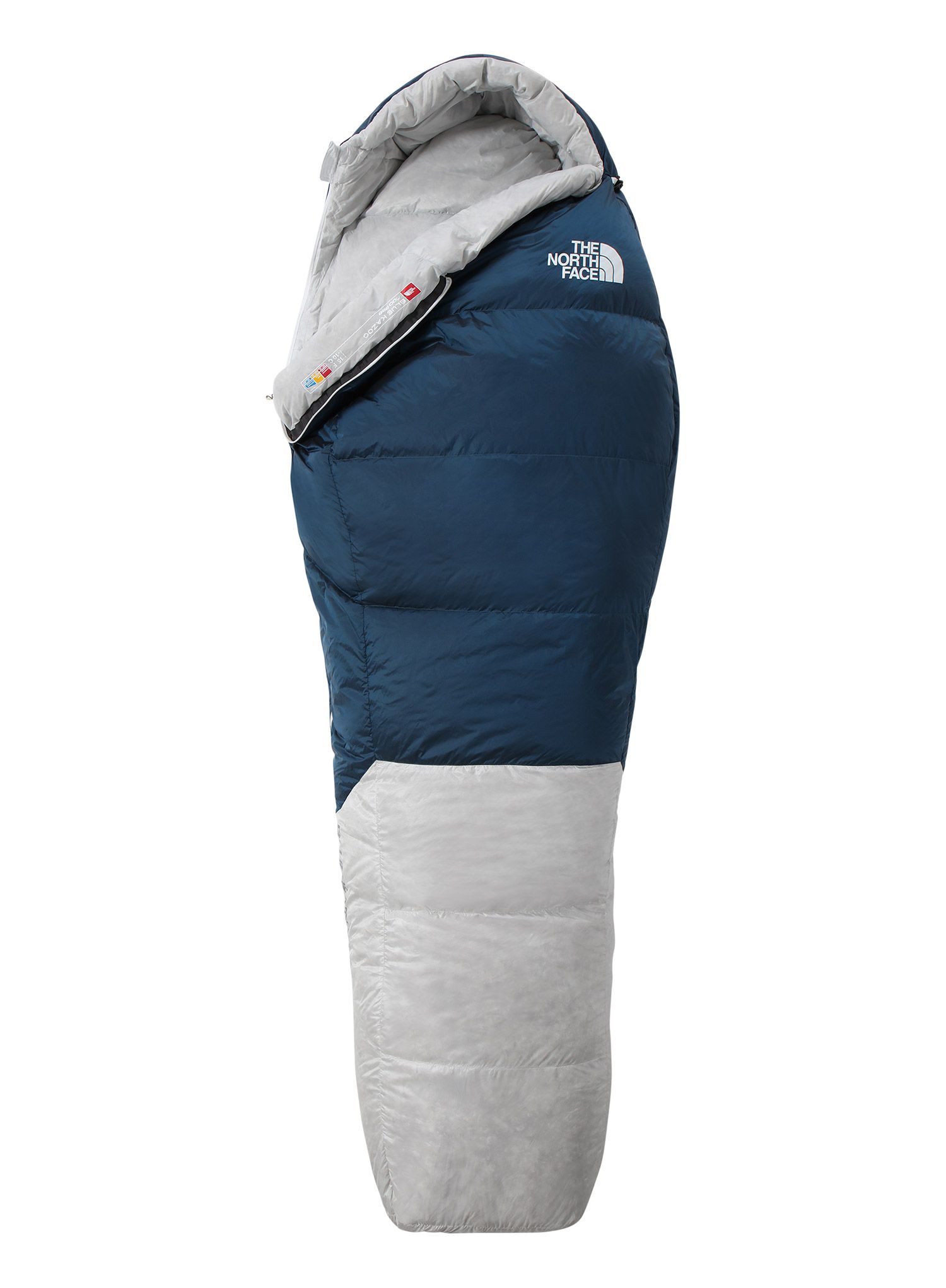 Пухен спален чувал The North Face Blue Kazoo Eco (198 cm) - banff blue/tin gry