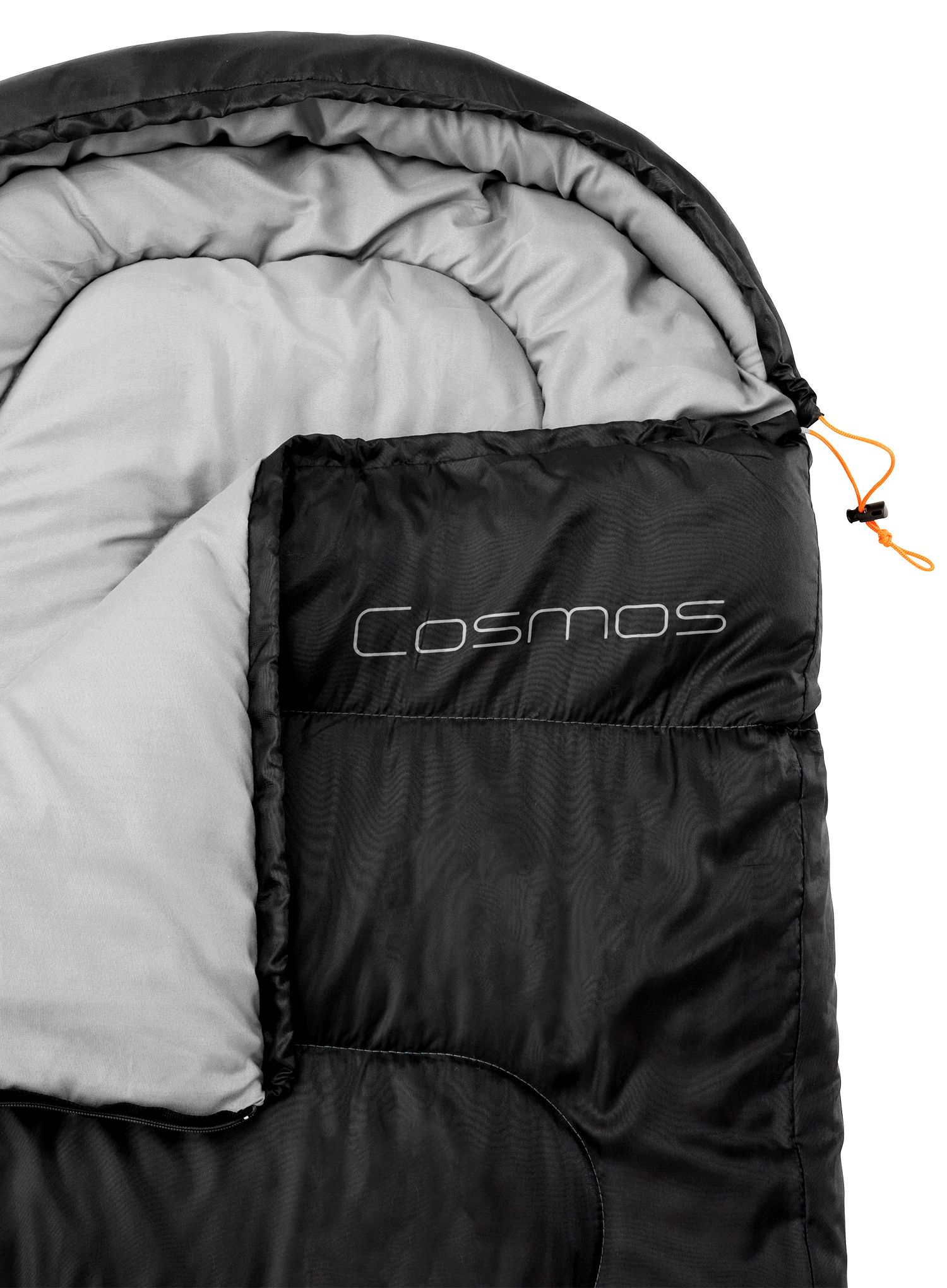 Синтетичен спален чувал Easy Camp Cosmos (190 cm) - black