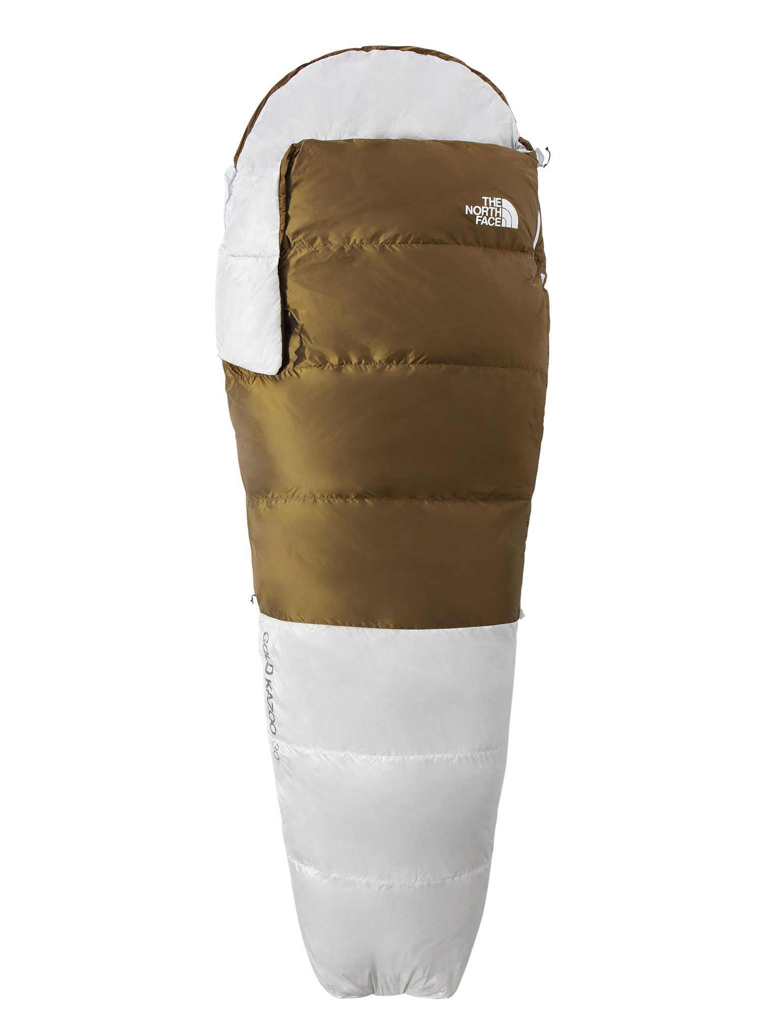 Спален чувал The North Face Gold Kazoo Eco (198 cm) - citrine yellow/tin grey
