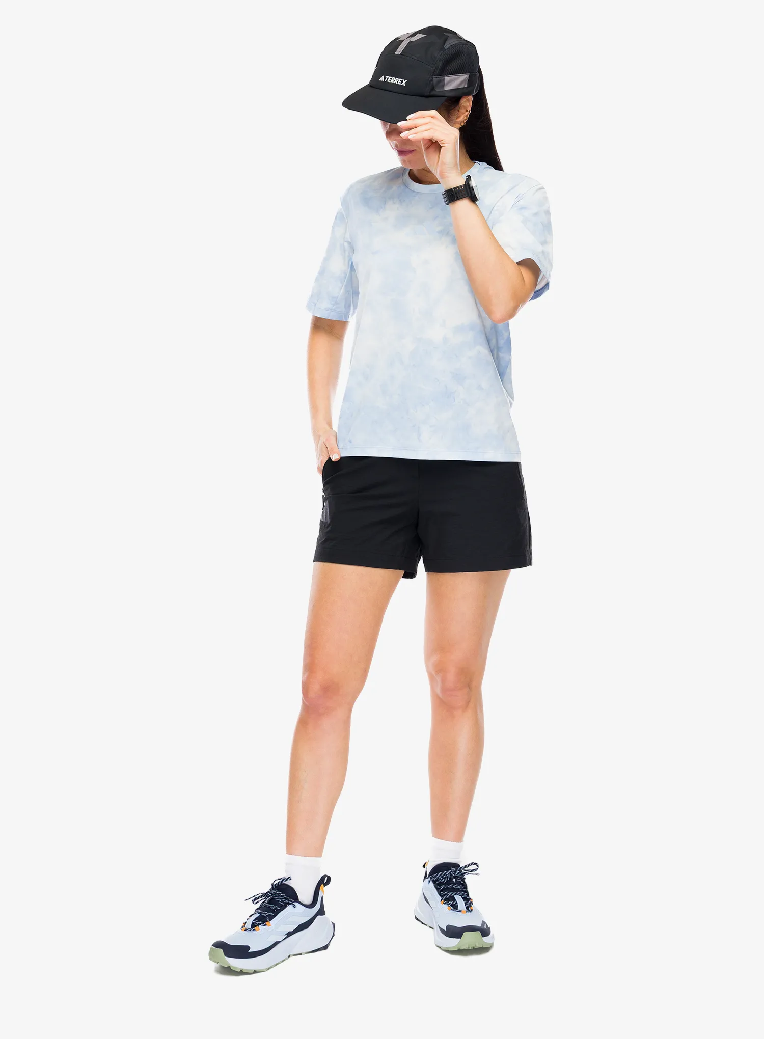 Дамски къси панталони adidas TERREX Xperior Clima 365 Mid Shorts - black