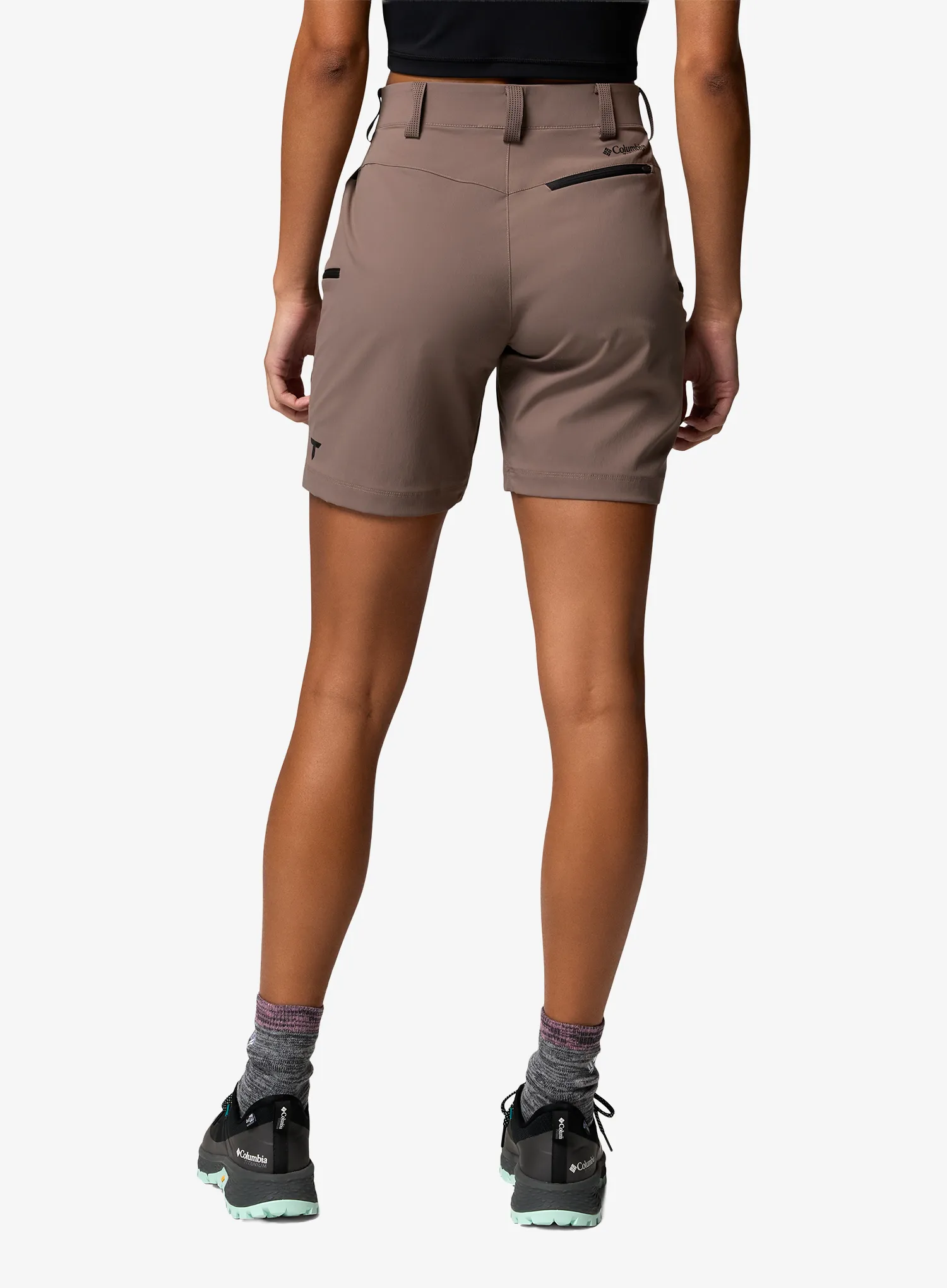 Дамски къси панталони Columbia Cosmiques Pro Nylon Short - iron