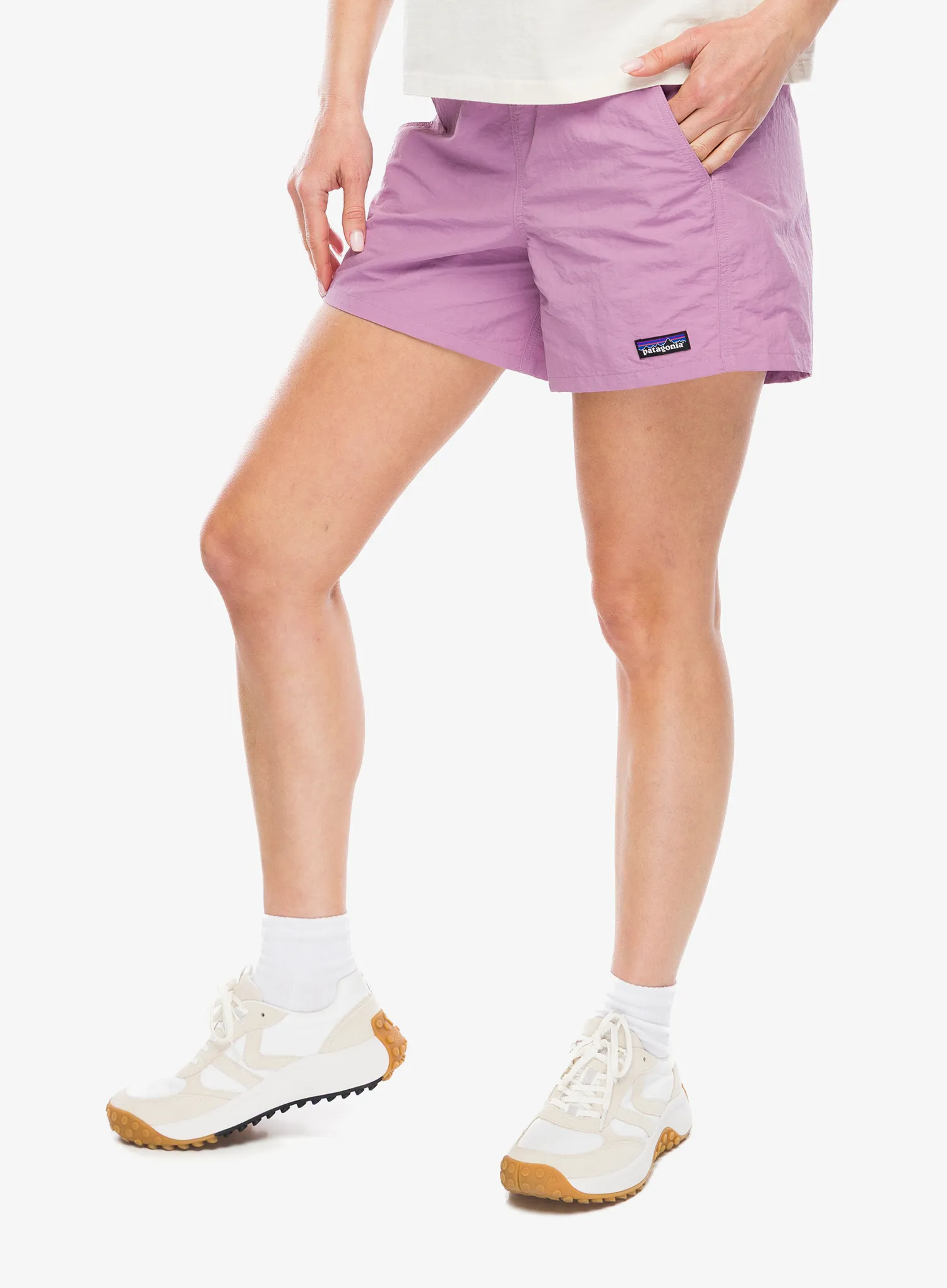 Дамски къси панталони Patagonia Baggies Shorts 5 - light violet