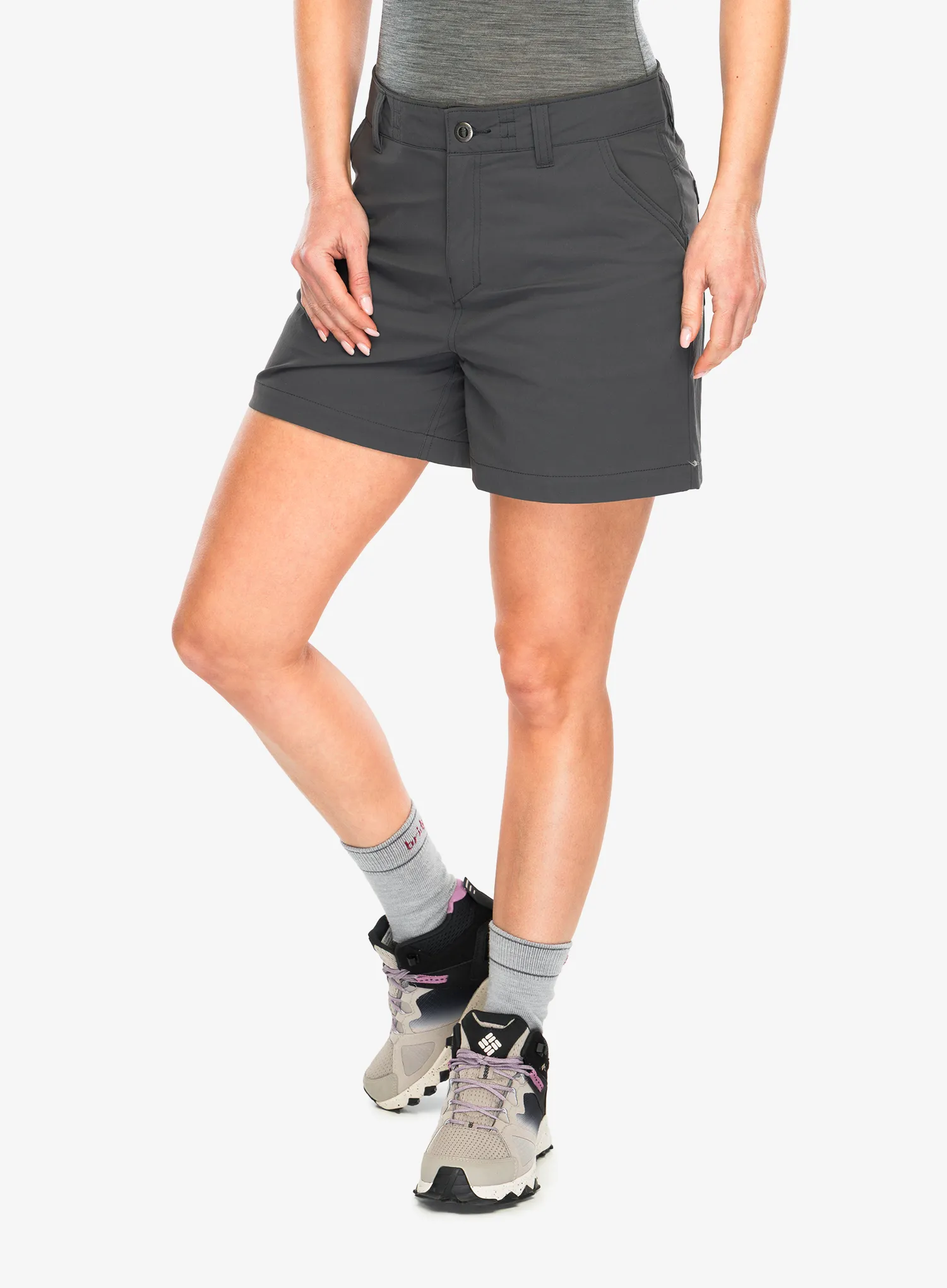 Дамски къси панталони Patagonia Quandary Shorts 5 - forge grey