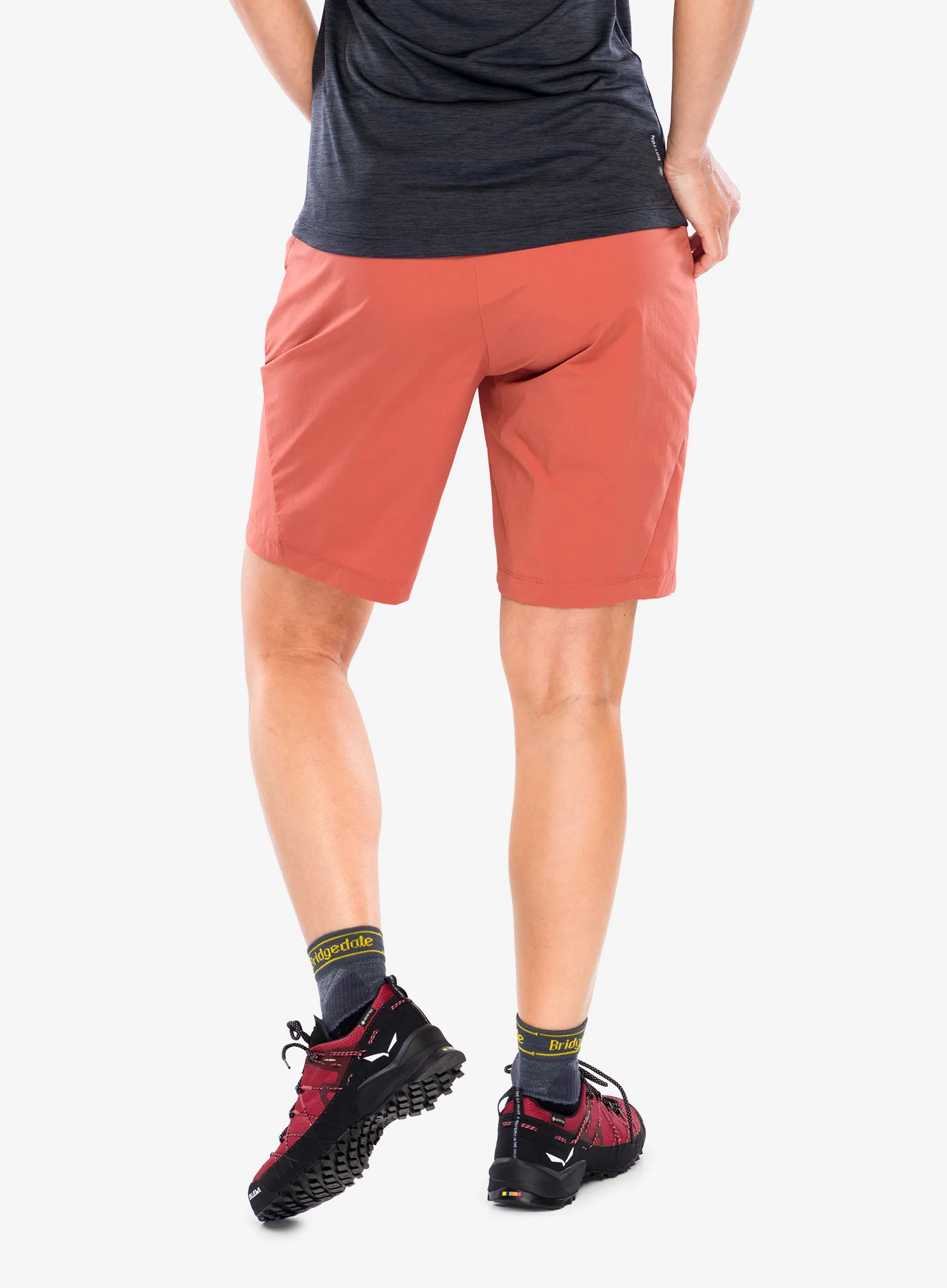 Дамски къси панталони Salewa Puez Talvena DST Shorts - etruscan red