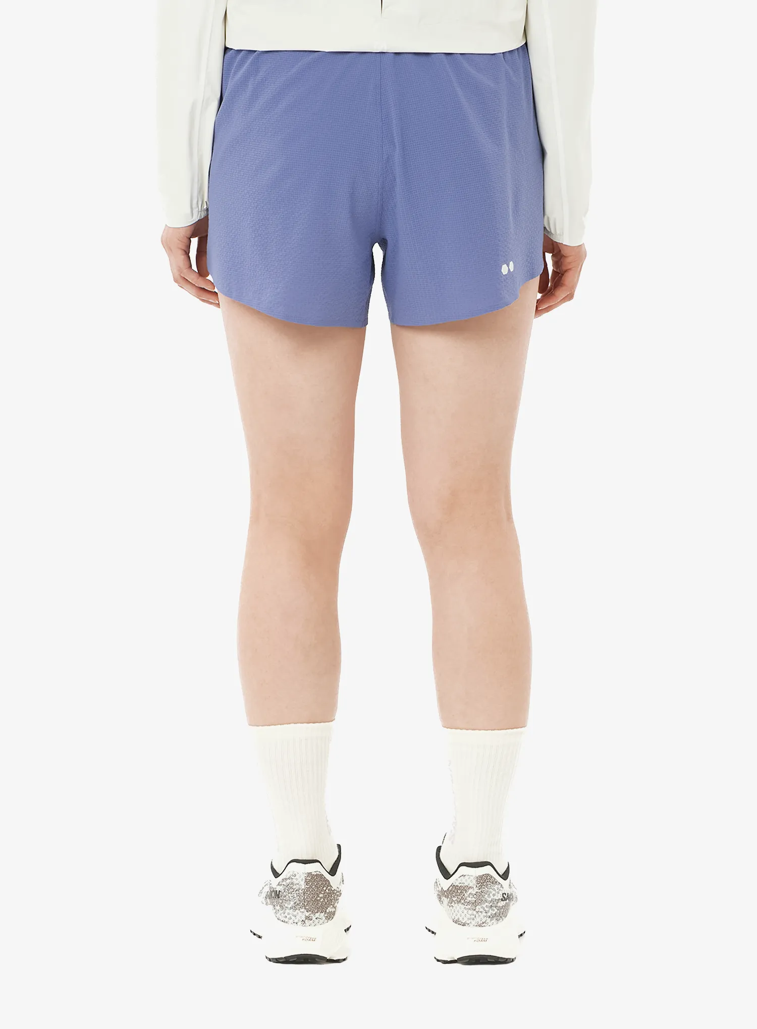 Дамски къси панталони за бягане Salomon Sense Aero Stow 4 Shorts - marlin