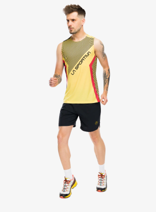Къси панталони за бягане La Sportiva Pure 7in Short - black/yellow