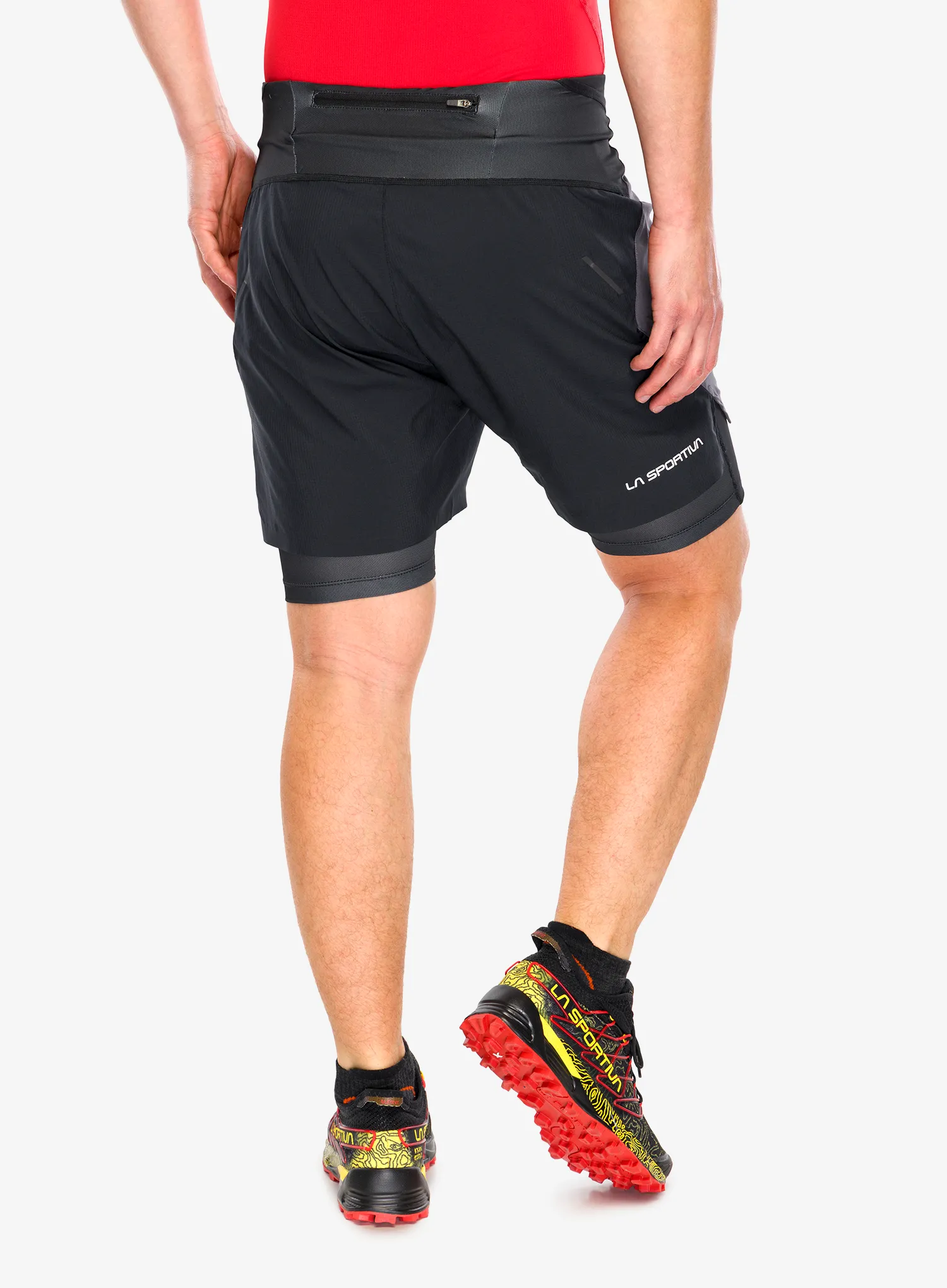 Къси панталони за бягане La Sportiva Ultra Distance Shorts - onyx/chalk
