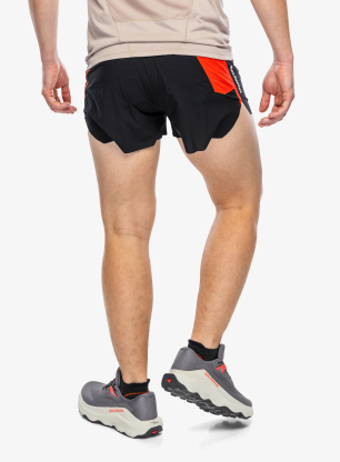 Къси панталони за бягане Salomon S/Lab Speed Spl 3 Shorts - deep black/fire