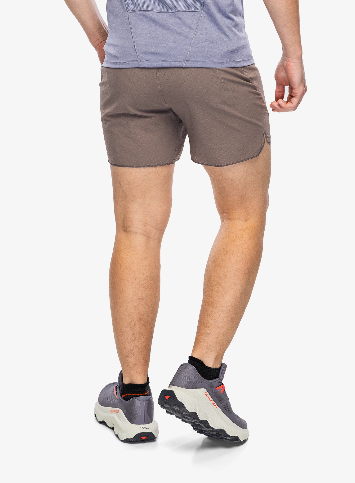 Къси панталони за бягане Salomon Sense Aero 5 Shorts - iron