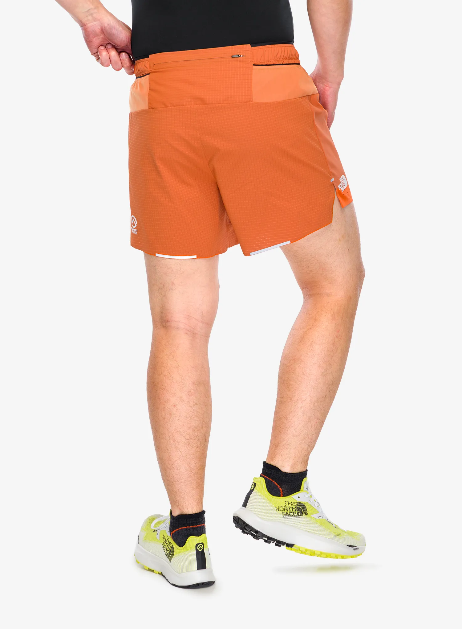 Къси панталони за бягане The North Face Summit Pacesetter 5in Short - iron bronze/digital orange