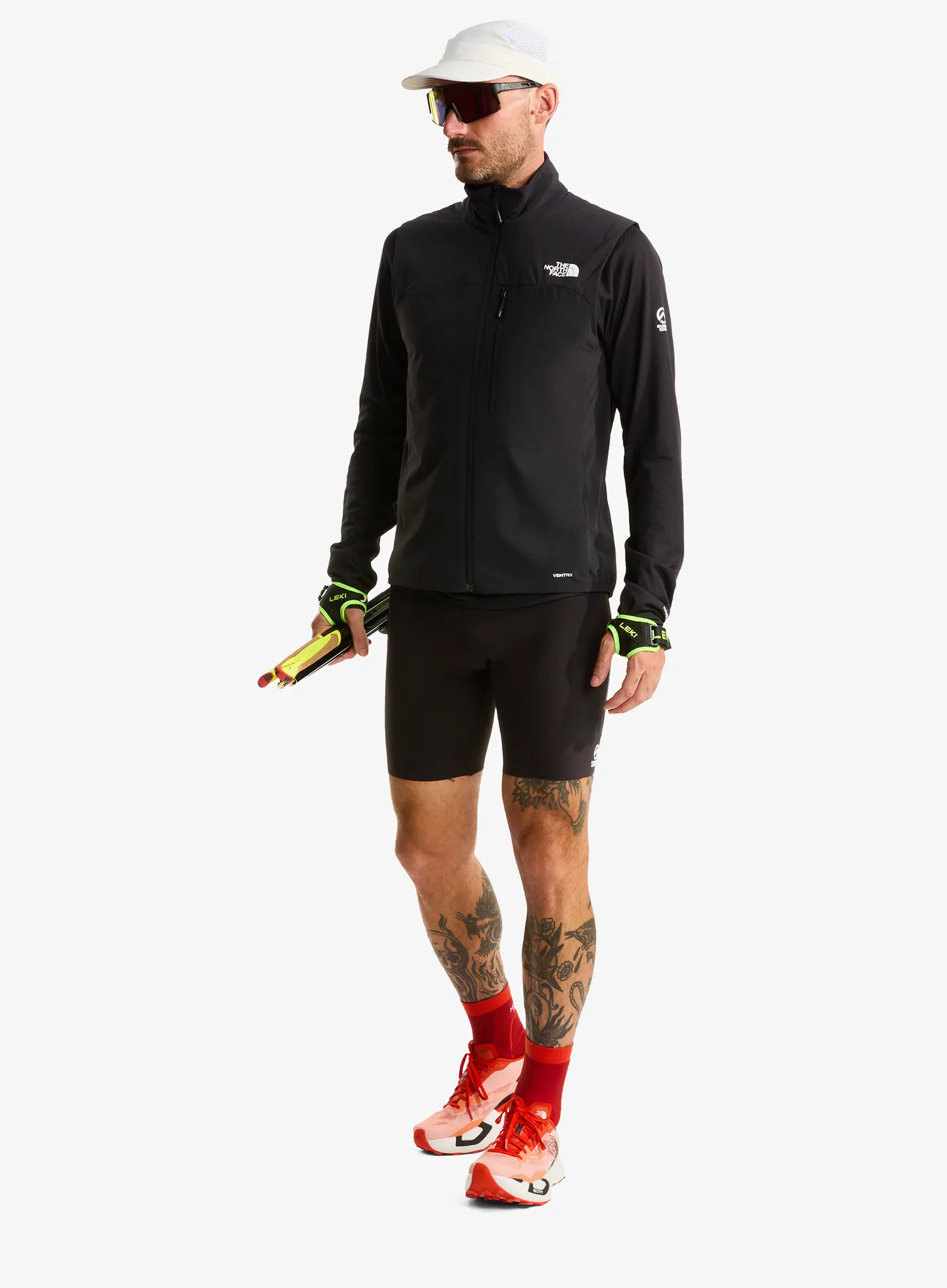 Къси панталони за бягане The North Face Summit Ripido Tight Short - tnf black