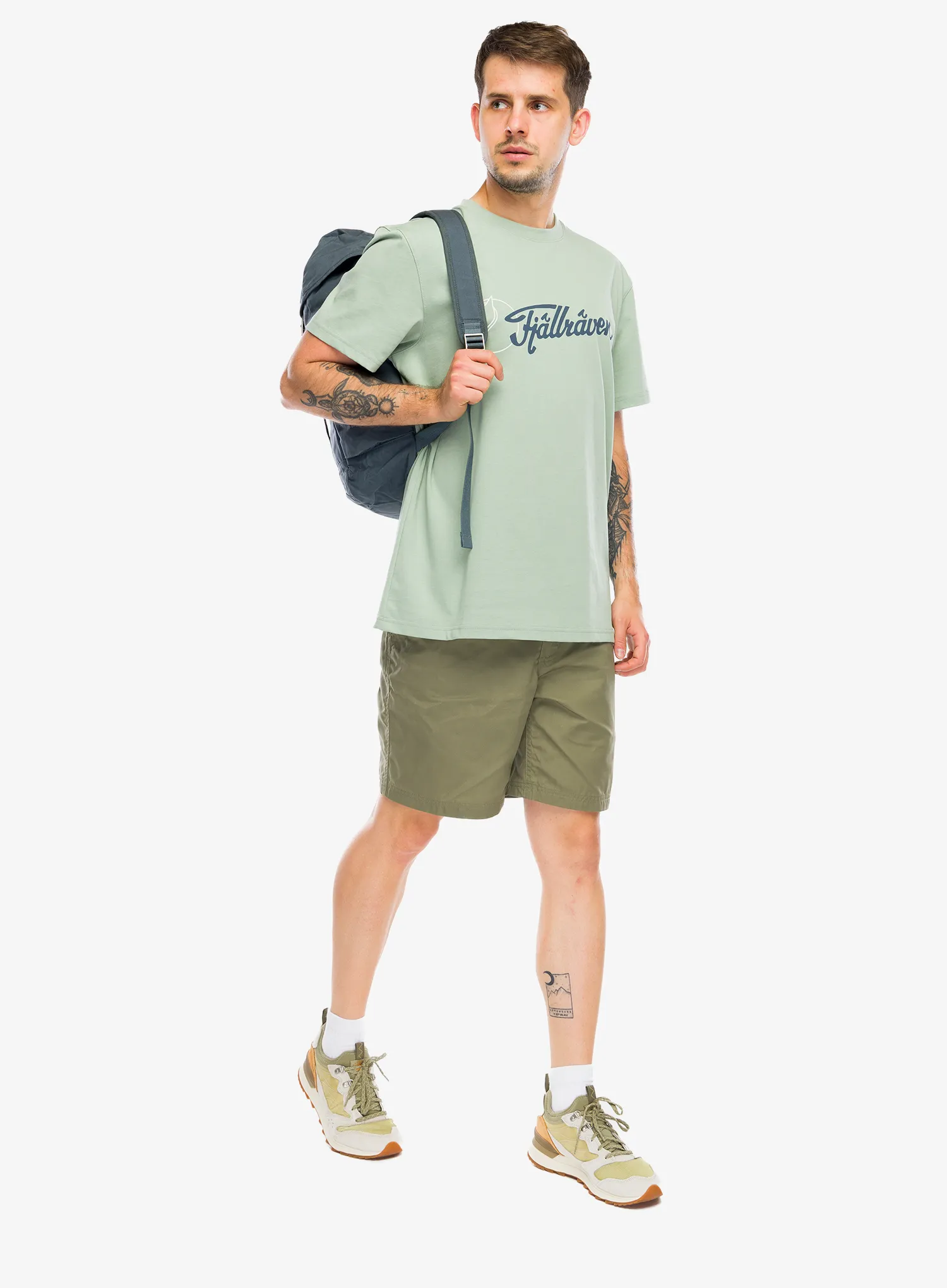 Къси панталони Fjallraven Vardag Relaxed Shorts - green