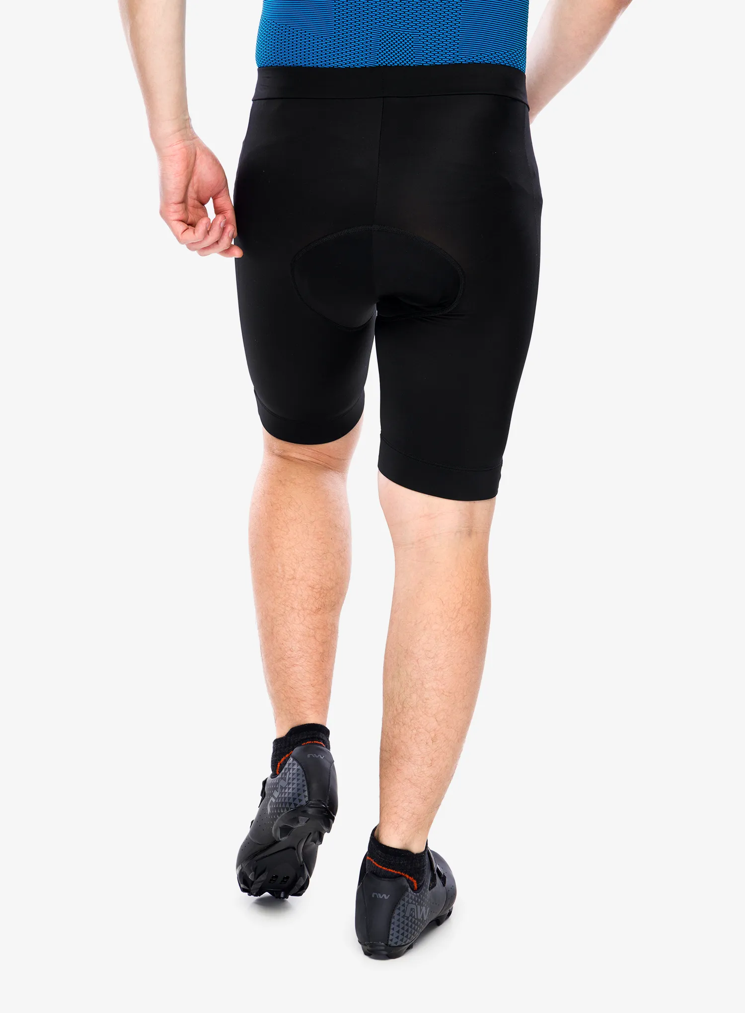 Къси панталони за колоездене Odlo Essential Tights Short - black