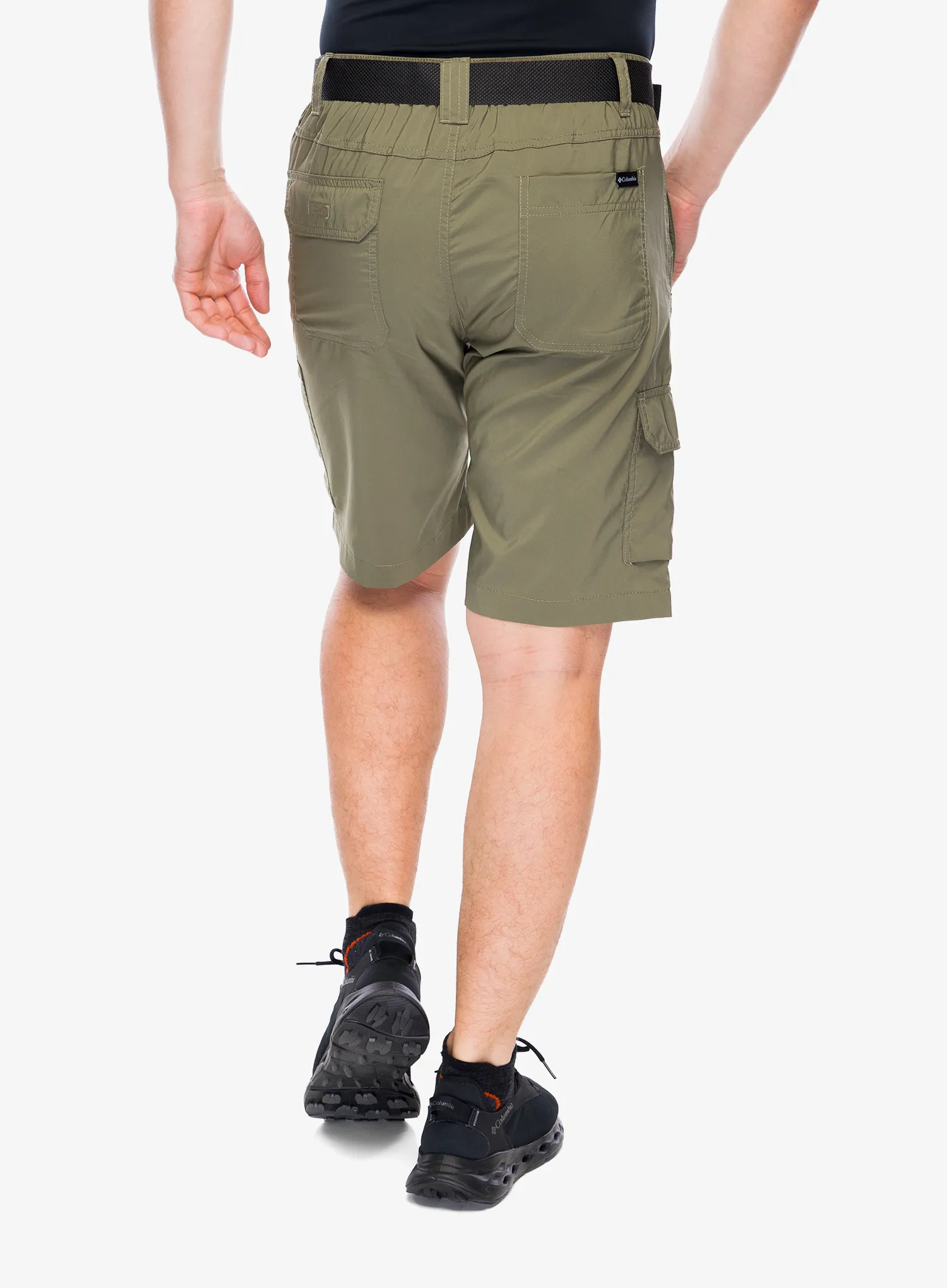 Мъжки къси панталони Columbia Silver Ridge Utility Cargo Short - stone green