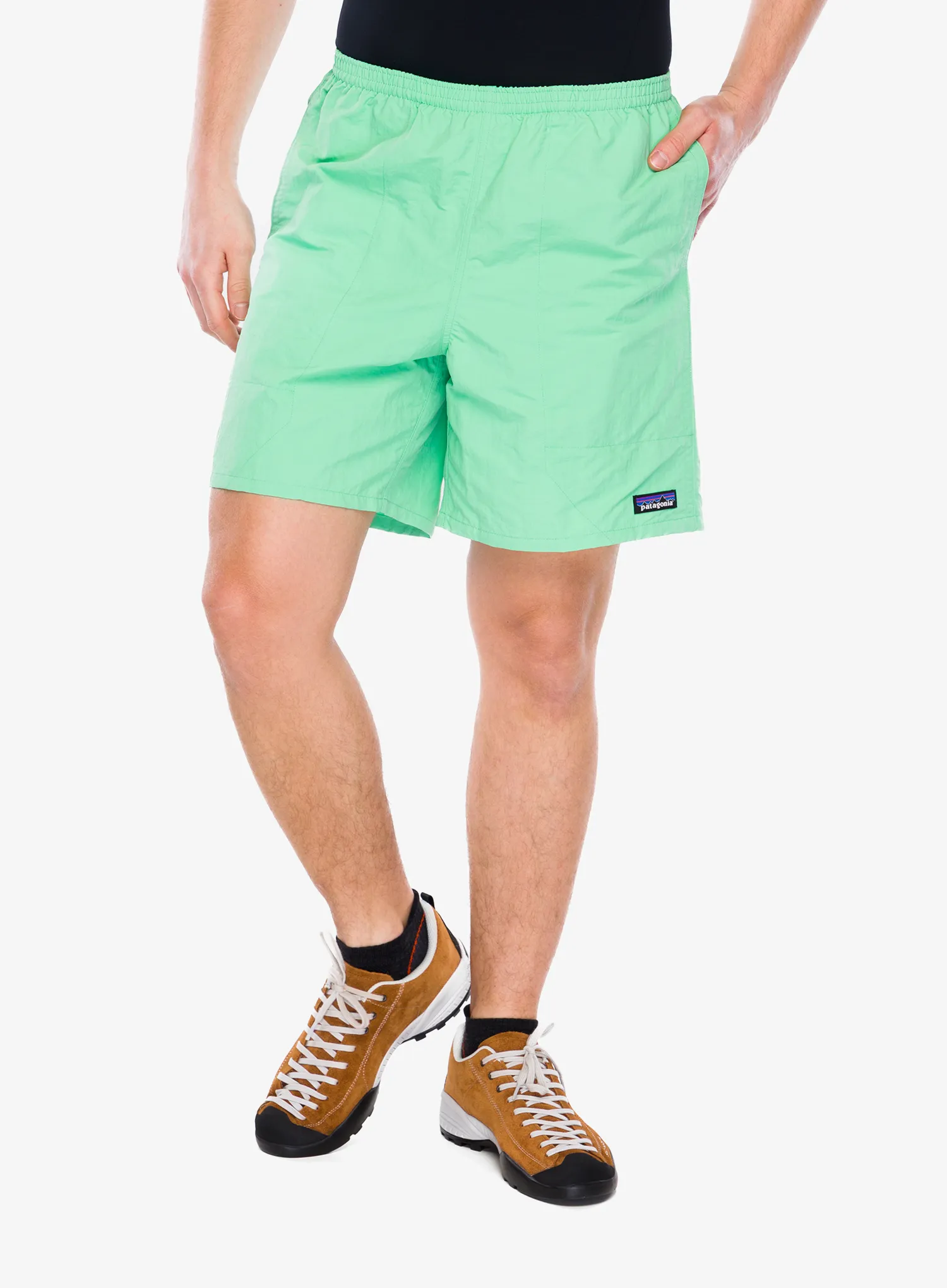 Мъжки къси панталони Patagonia Baggies Longs 7 - aloe green