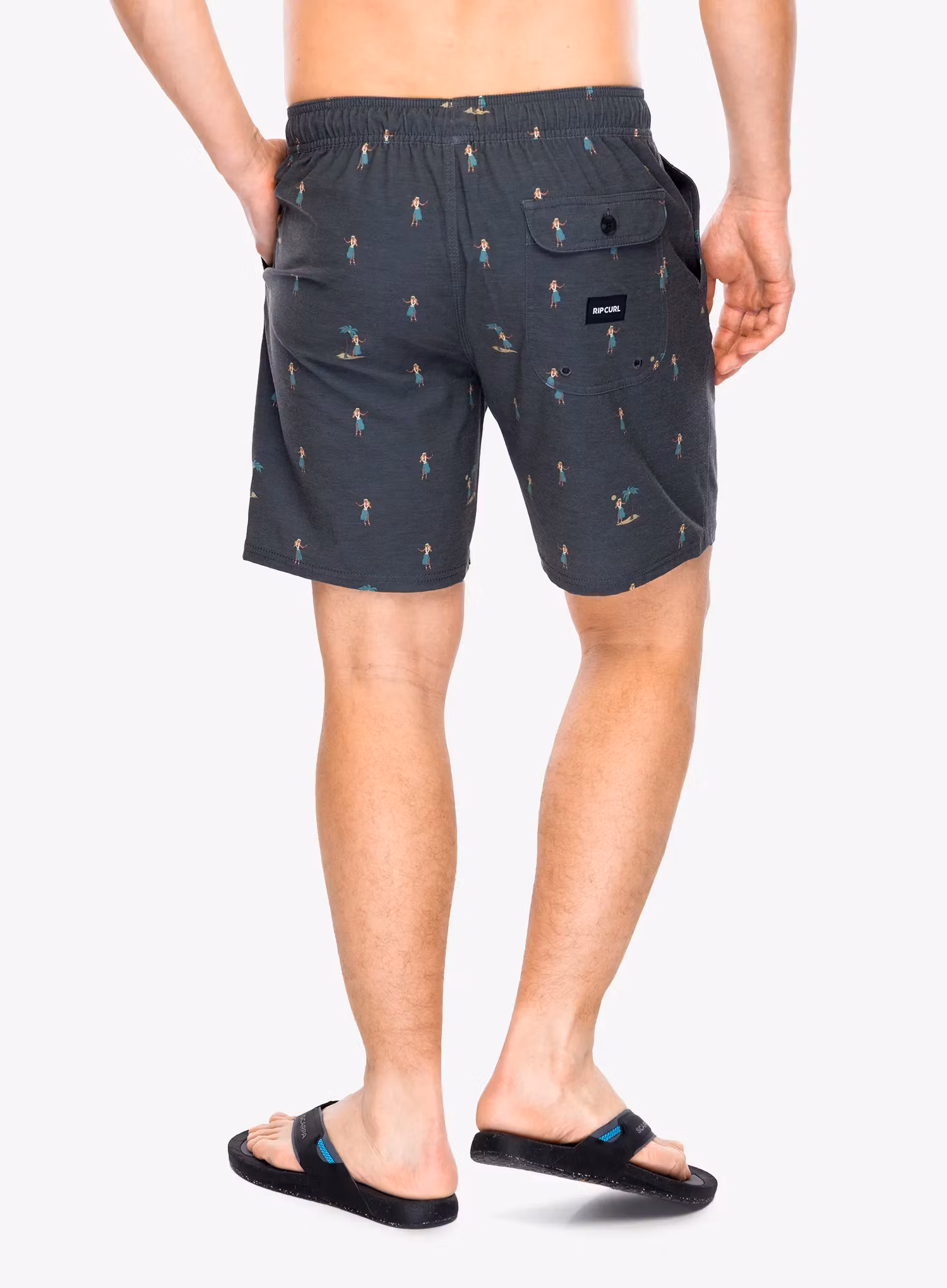 Къси панталони Rip Curl Hula Breach Volley - black