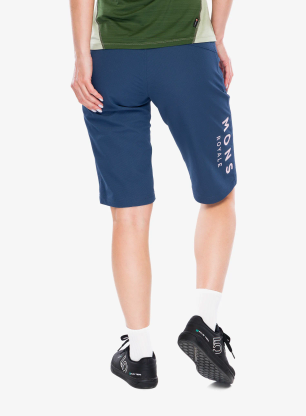 Дамски къси панталони за колоездене Mons Royale Momentum 2.0 Bike Shorts - dark denim