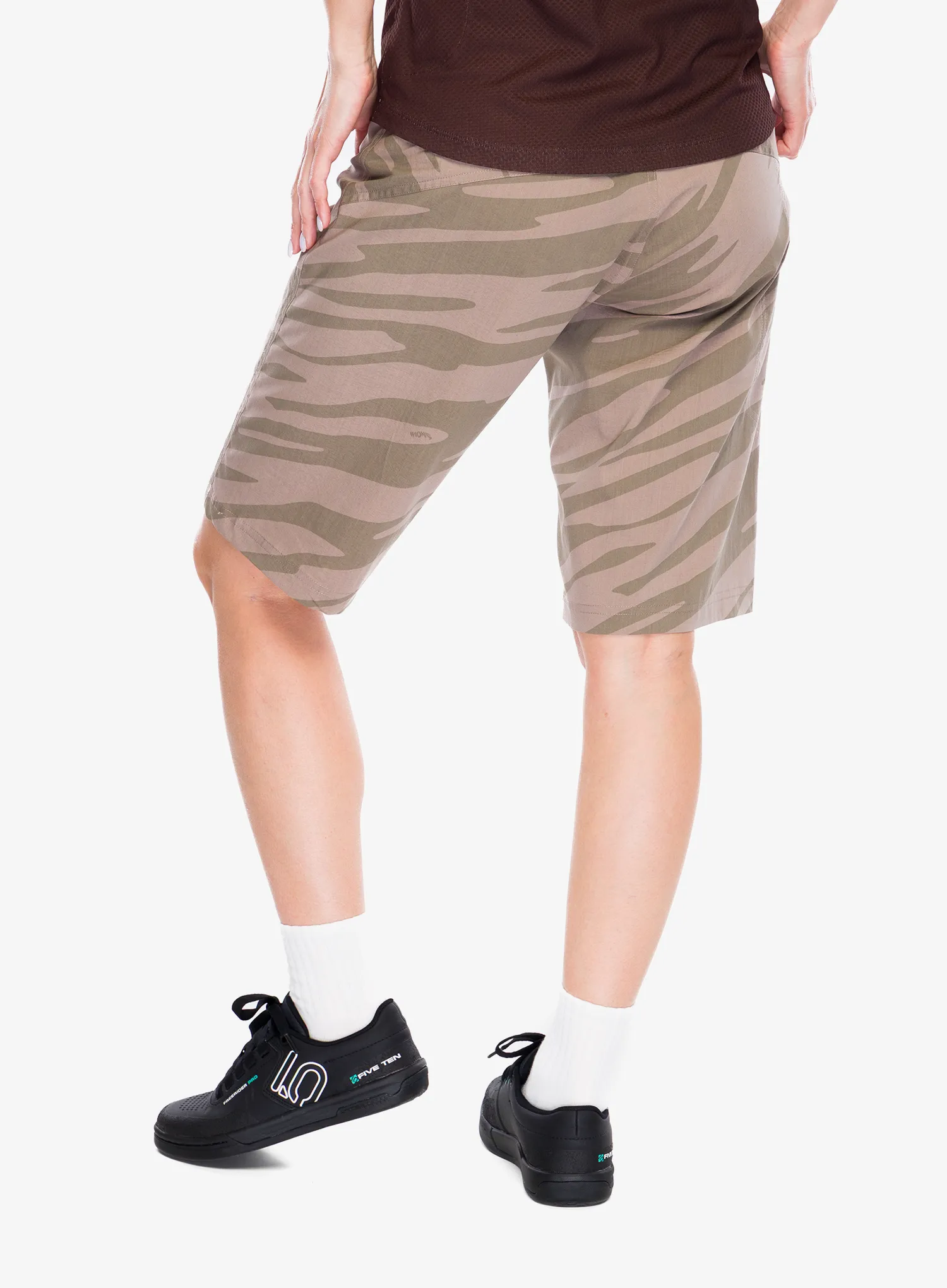 Дамски къси панталони за колоездене Mons Royale Virage Bike Shorts - undercover camo