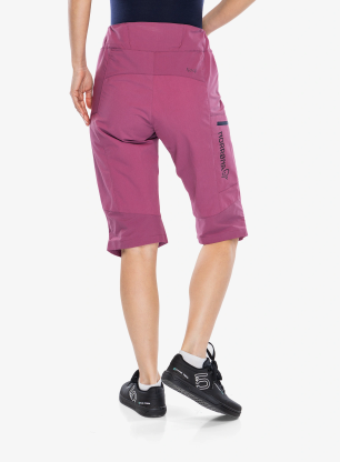 Дамски къси панталони за колоездене Norrona Fjora Flex1 Shorts - violet quartz