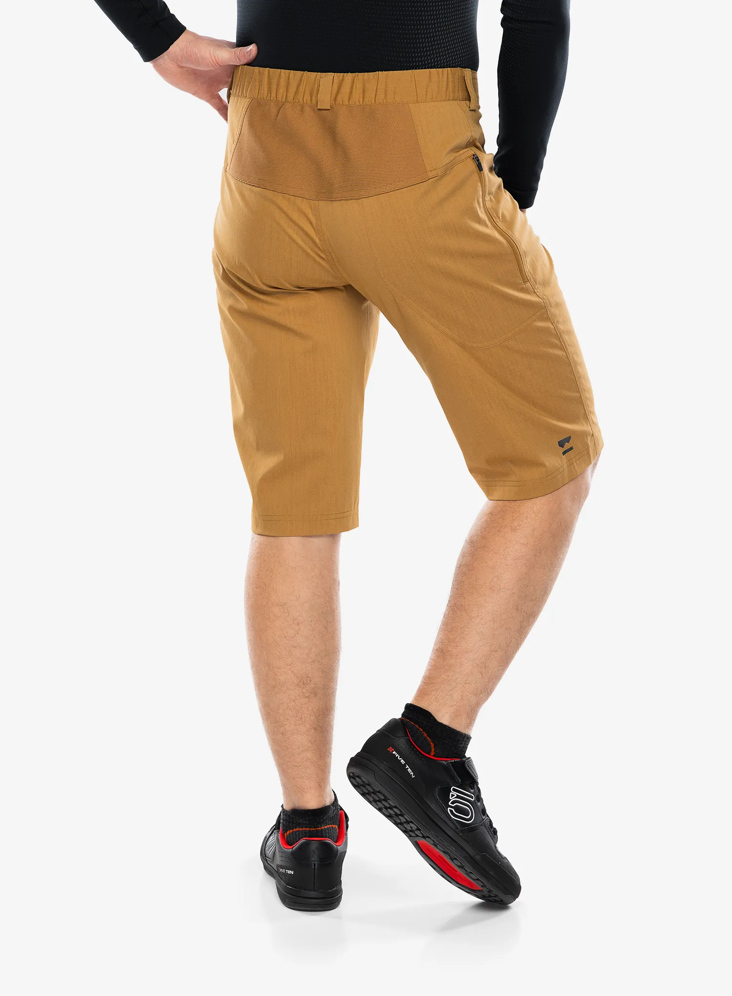 Къси панталони за колоездене Mons Royale Virage Bike Shorts 2.0 - cumin