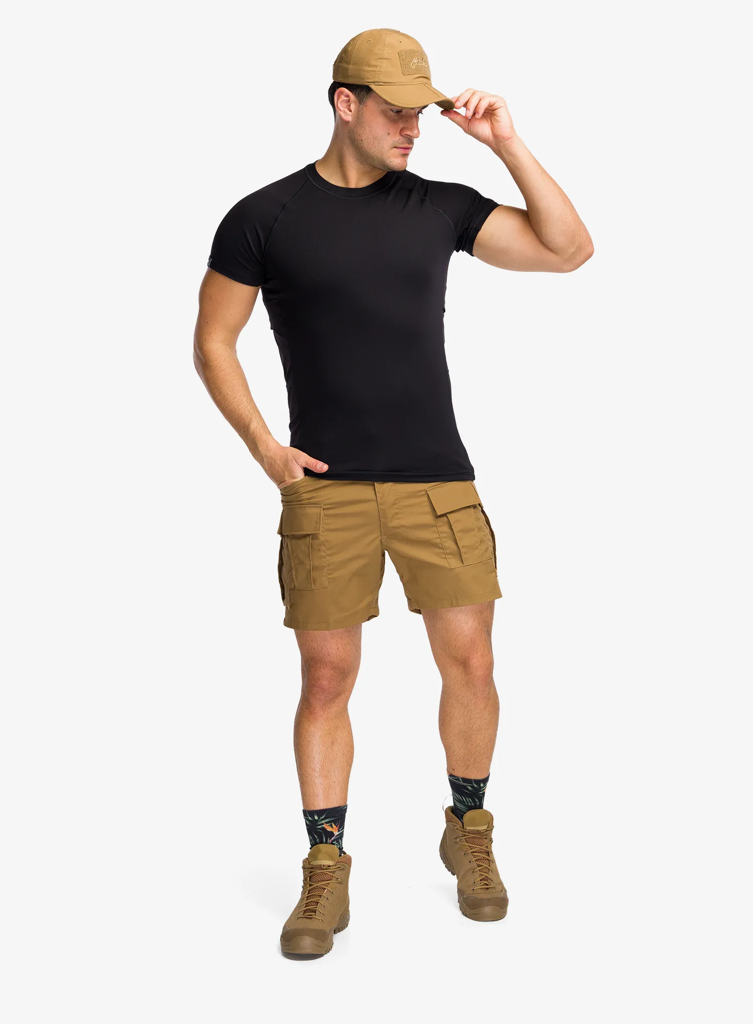 Тактически къси панталони Helikon-Tex Cargo Shorts - coyote