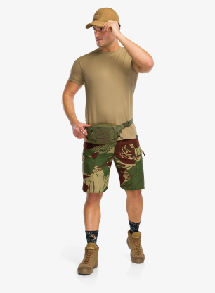 Тактически къси панталони Helikon-Tex UTS 8.5 PolyCotton Stretch Ripstop - rhodesian camo