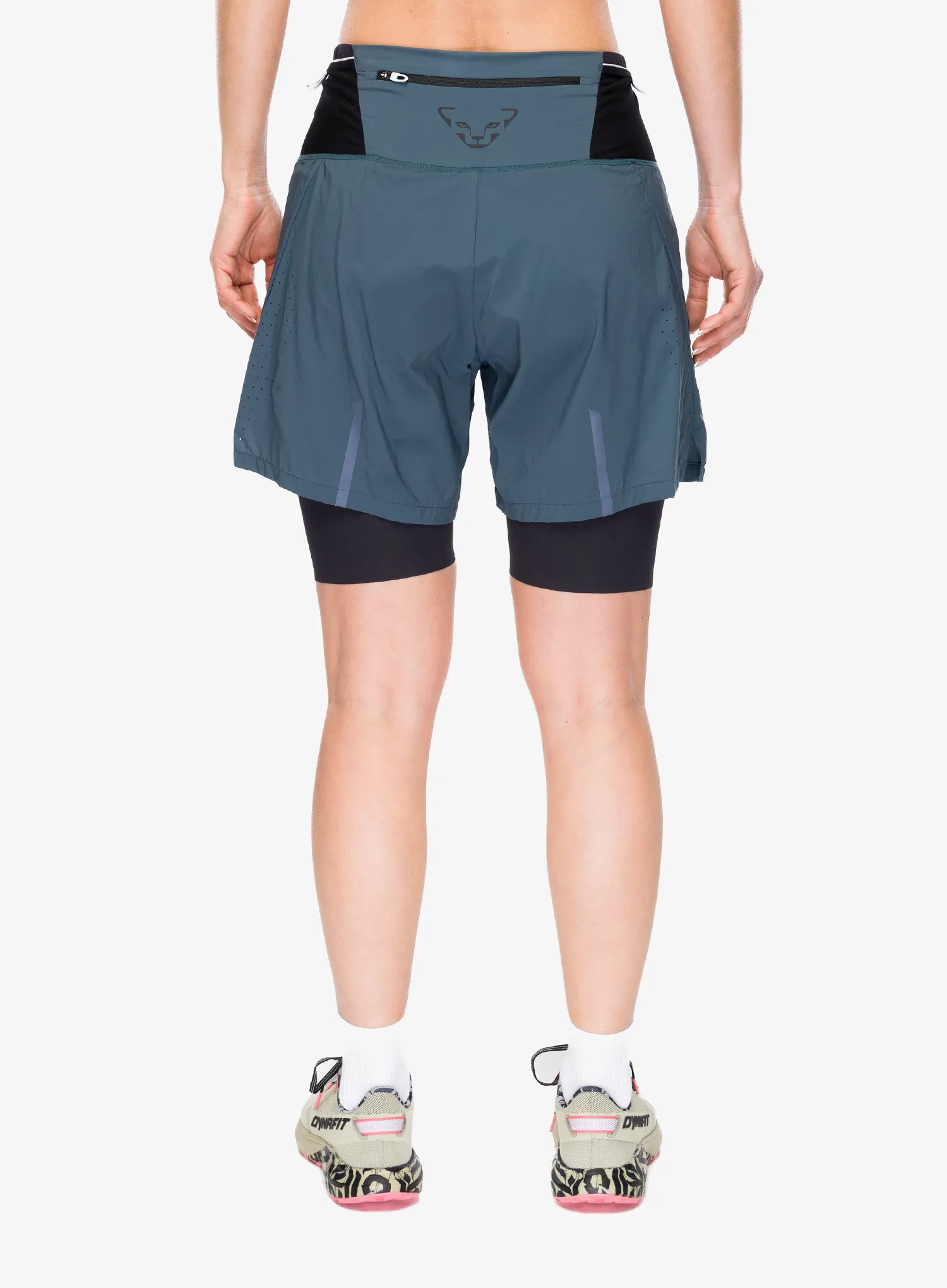 Дамски къси панталони за тренировка Dynafit Ultra 2/1 Shorts - cinder/cinder