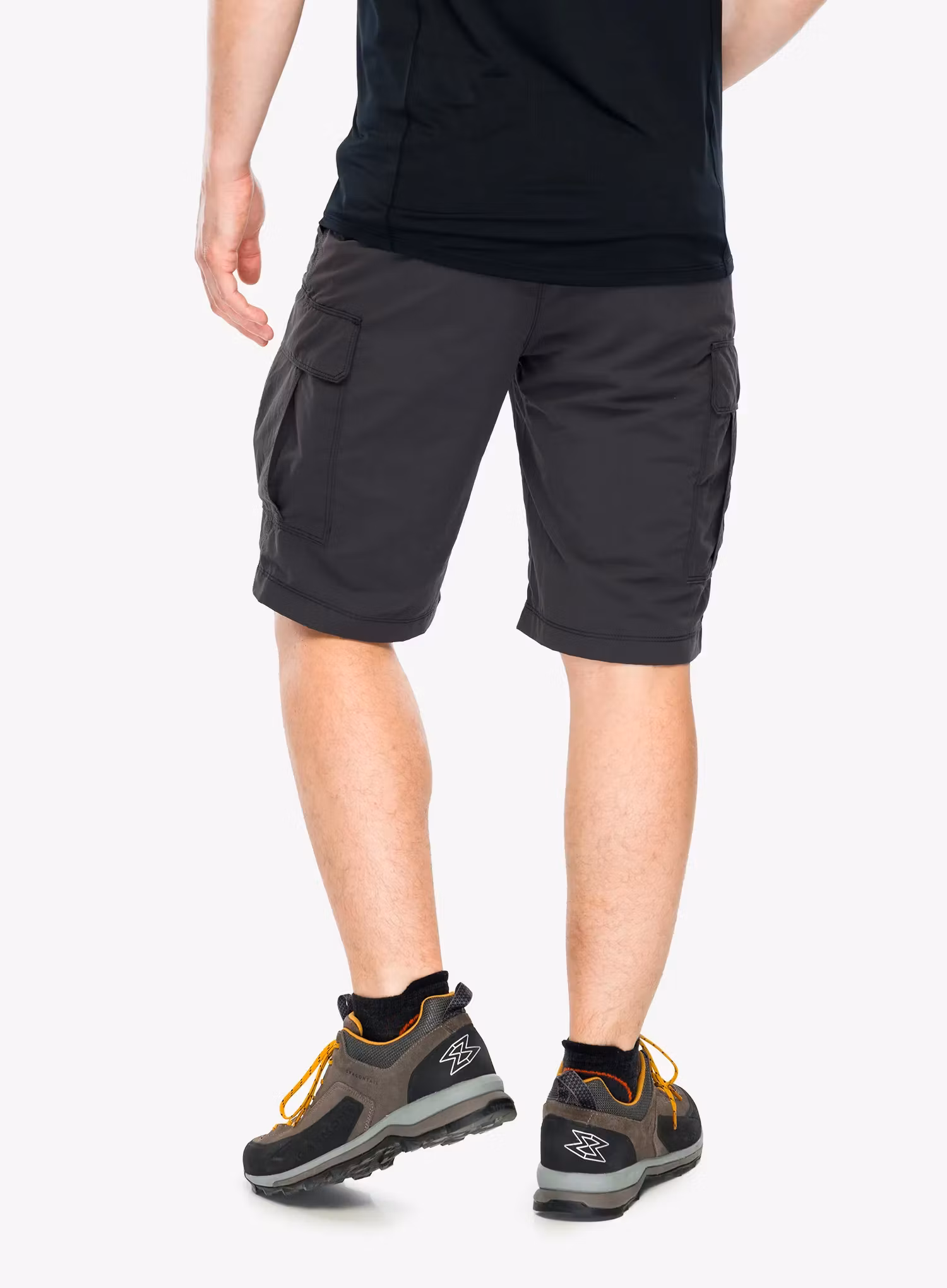 Туристически къси панталони Craghoppers NosiLife Cargo Short II - black pepper