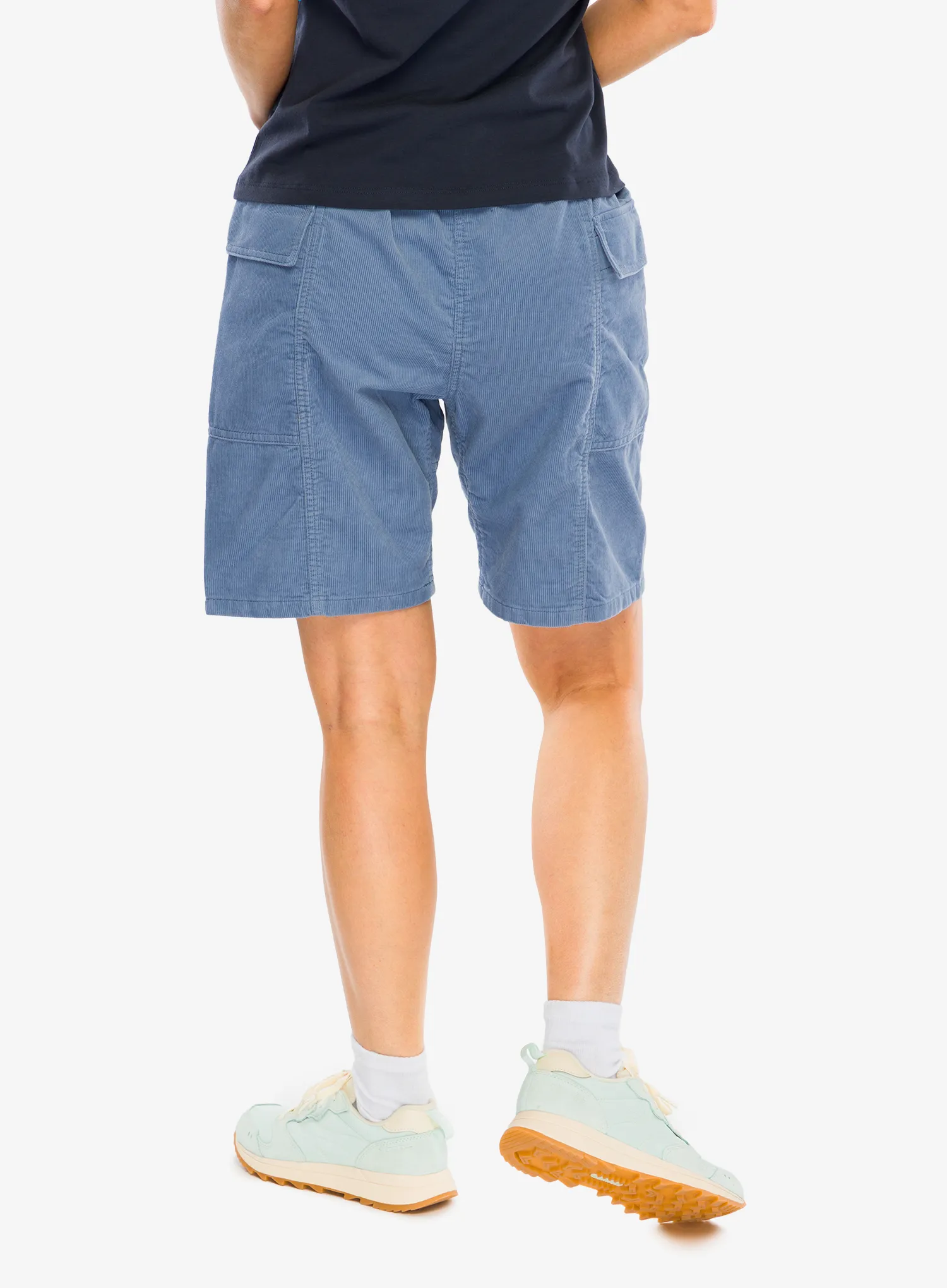 Дамски туристически къси панталони Gramicci Corduroy Utility Short - smoky blue