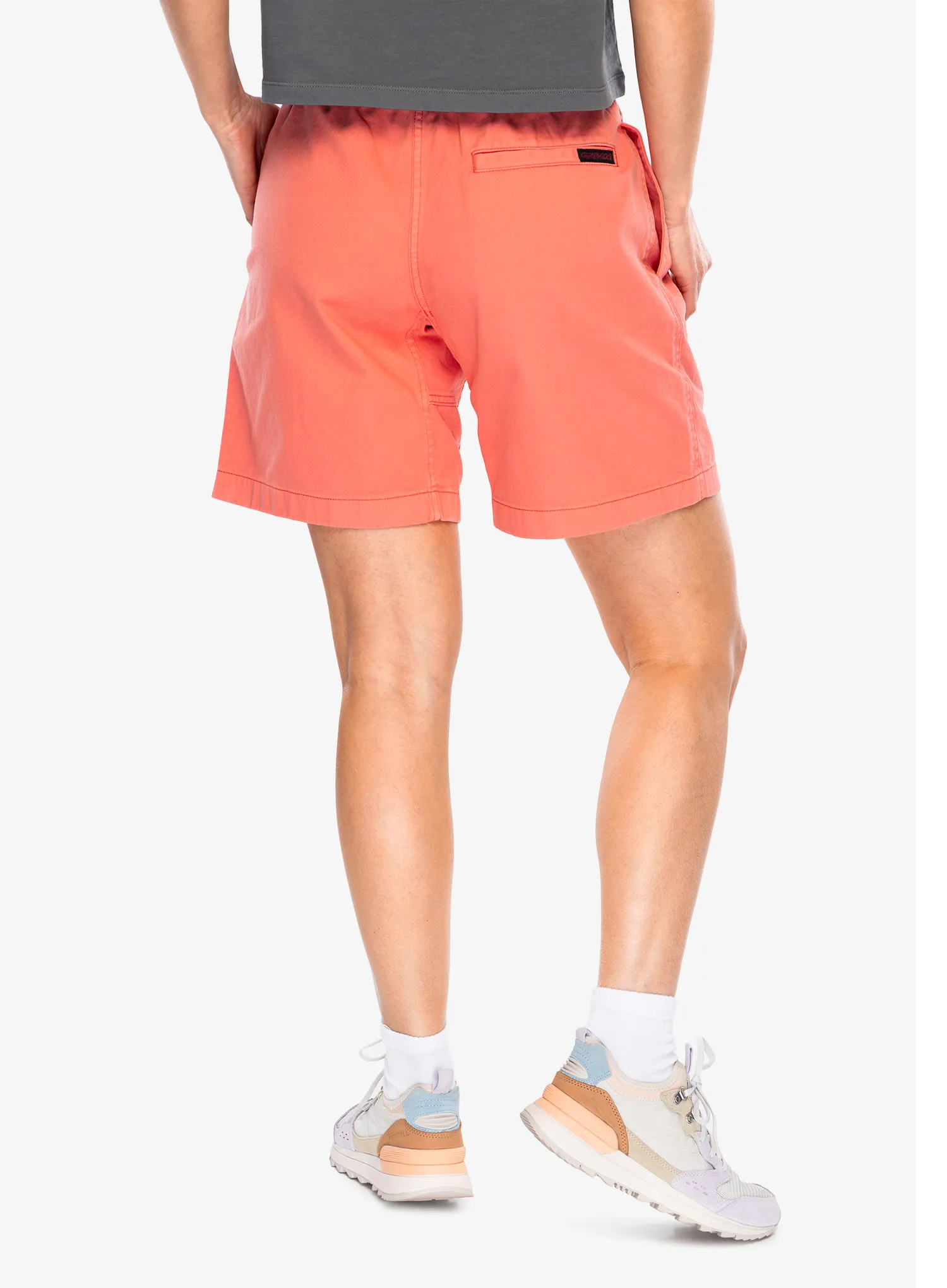 Дамски туристически къси панталони Gramicci G-Short Pigment Dye - deep coral pigment