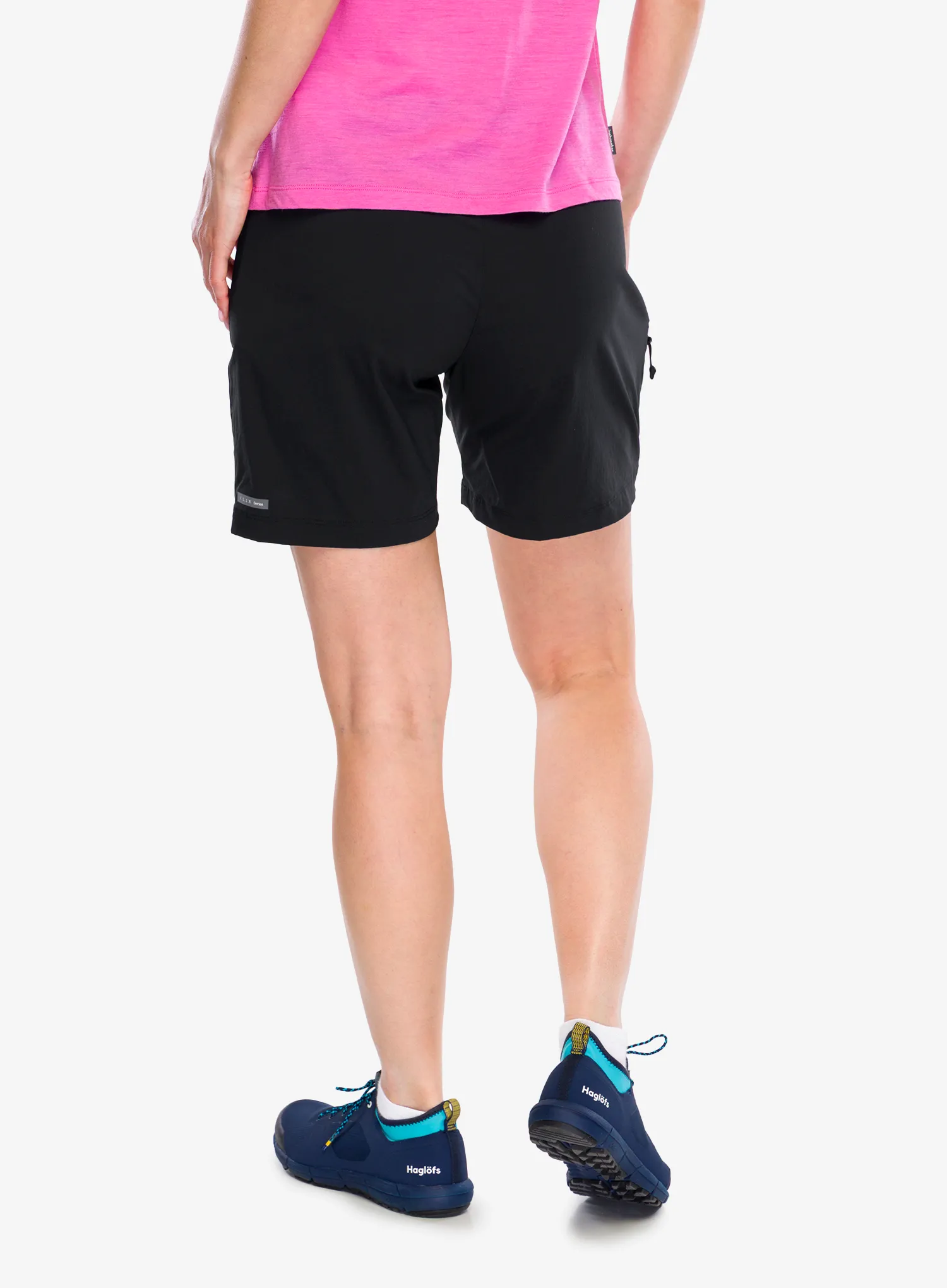 Дамски туристически къси панталони Haglofs L.I.M Fuse II Shorts - true black