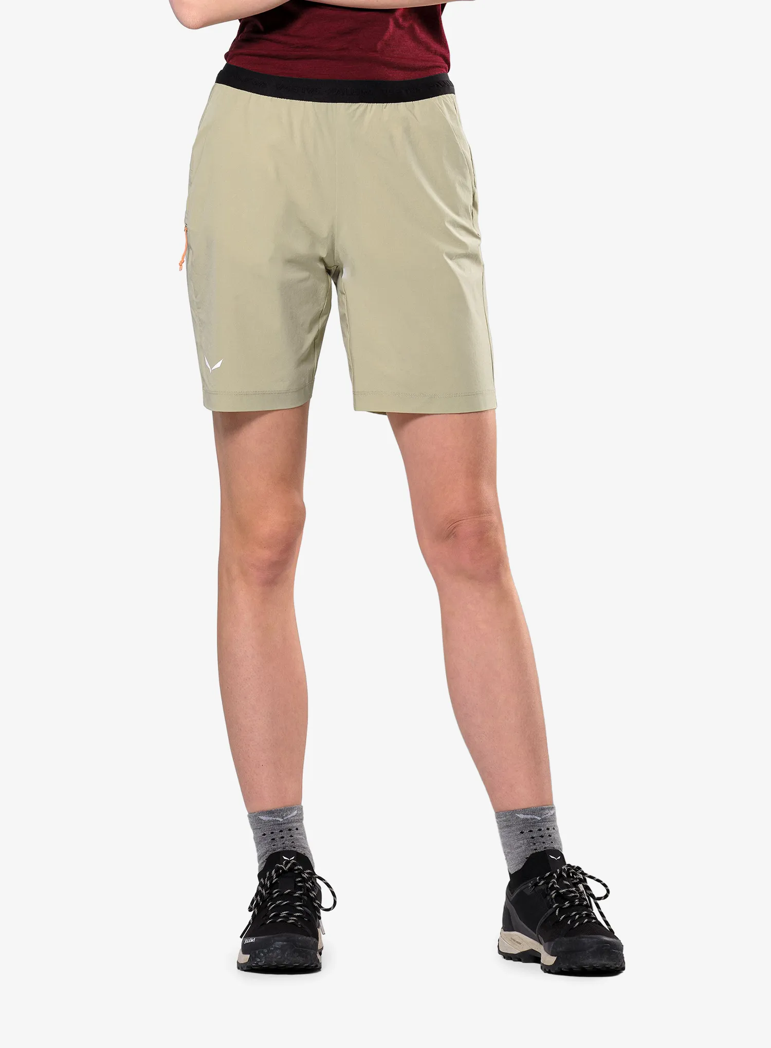 Дамски туристически къси панталони Salewa Puez 4 Shorts - quicksand