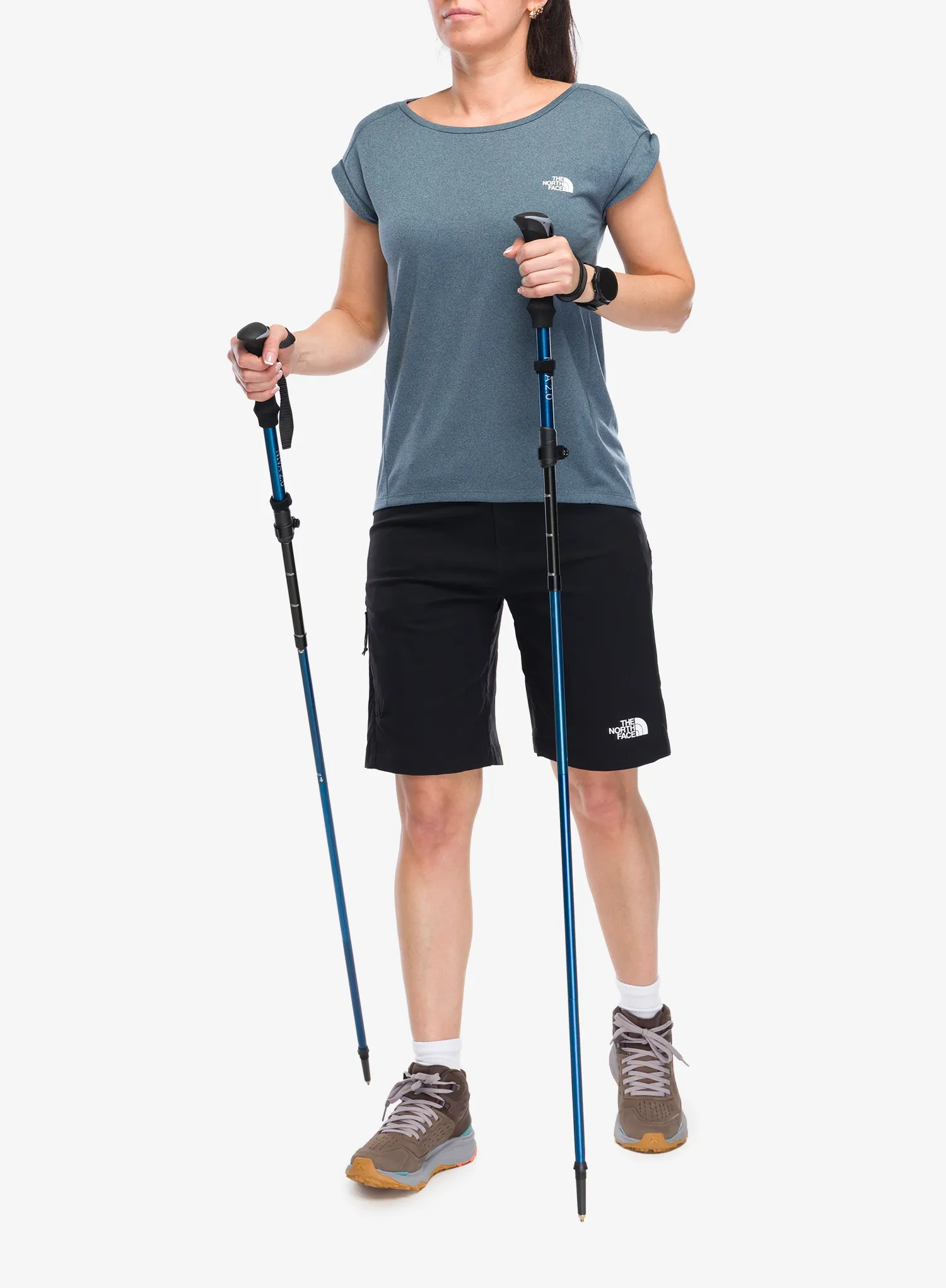 Дамски туристически къси панталони The North Face Exploration Short - tnf black