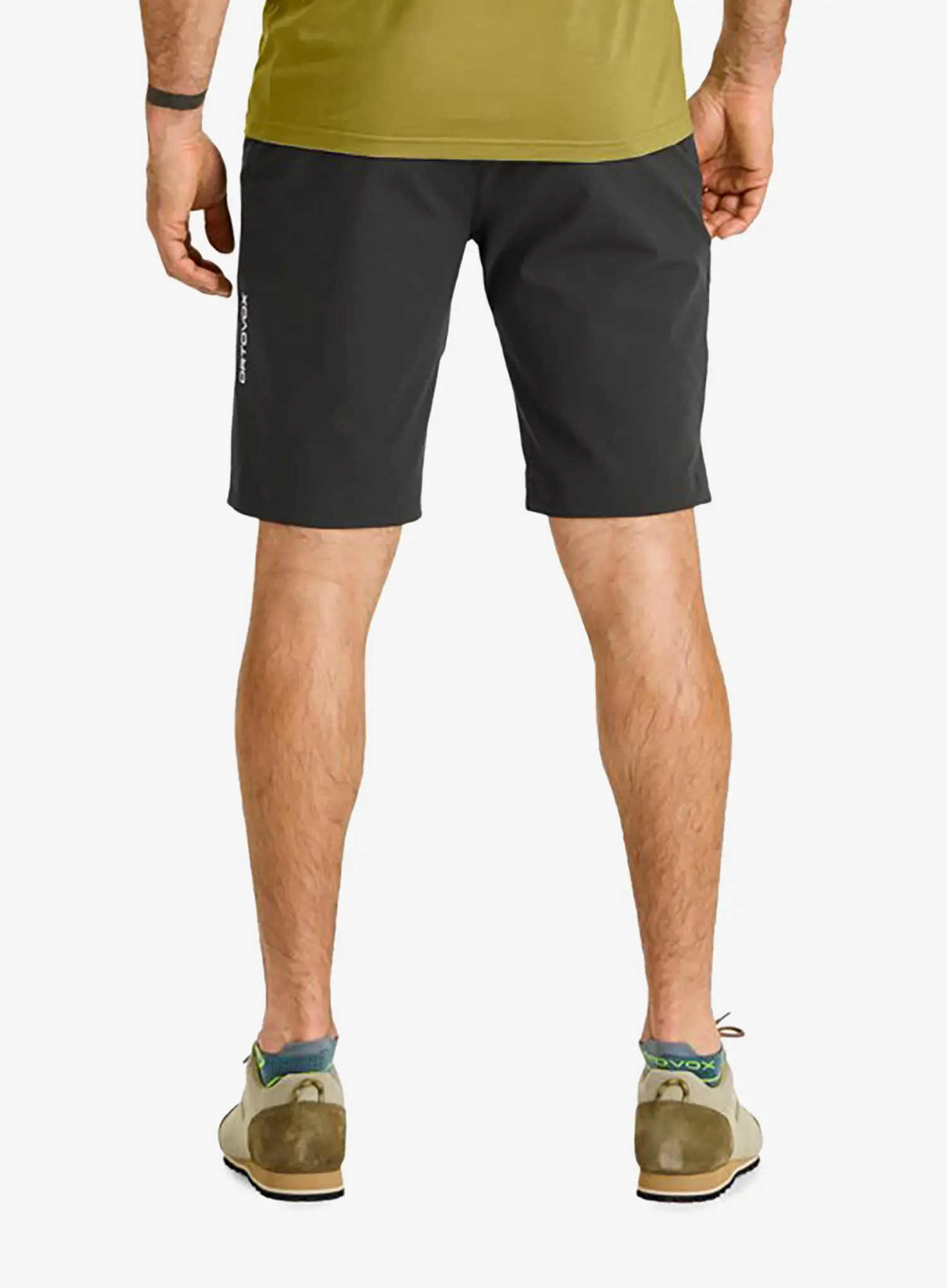 Туристически къси панталони Ortovox Brenta Shorts - black raven/black raven