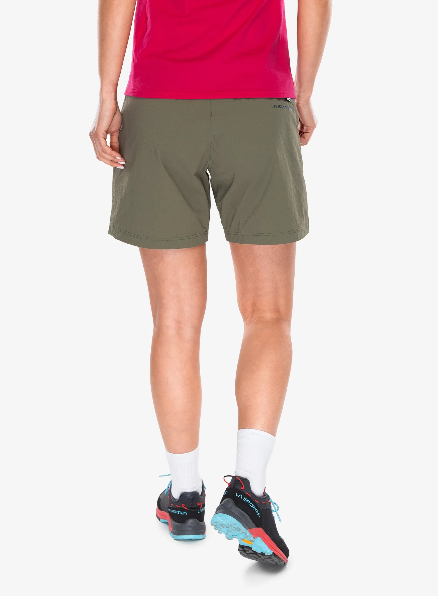 Дамски къси панталони за катерене La Sportiva Helixir Shorts - cypress/night sky